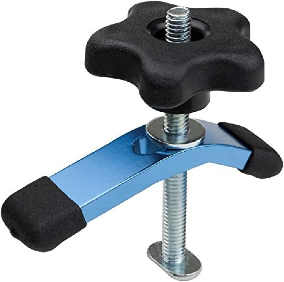 POWERTEC 71082 T-Track Mini Hold-Down Clamp, 3-5/8" L X 3/4" W image number 3