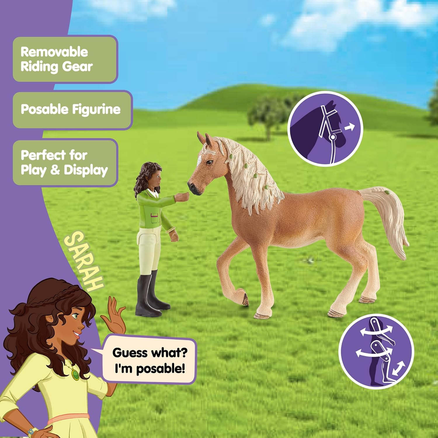 Schleich - Horse Club Sarah & Mystery image number 3