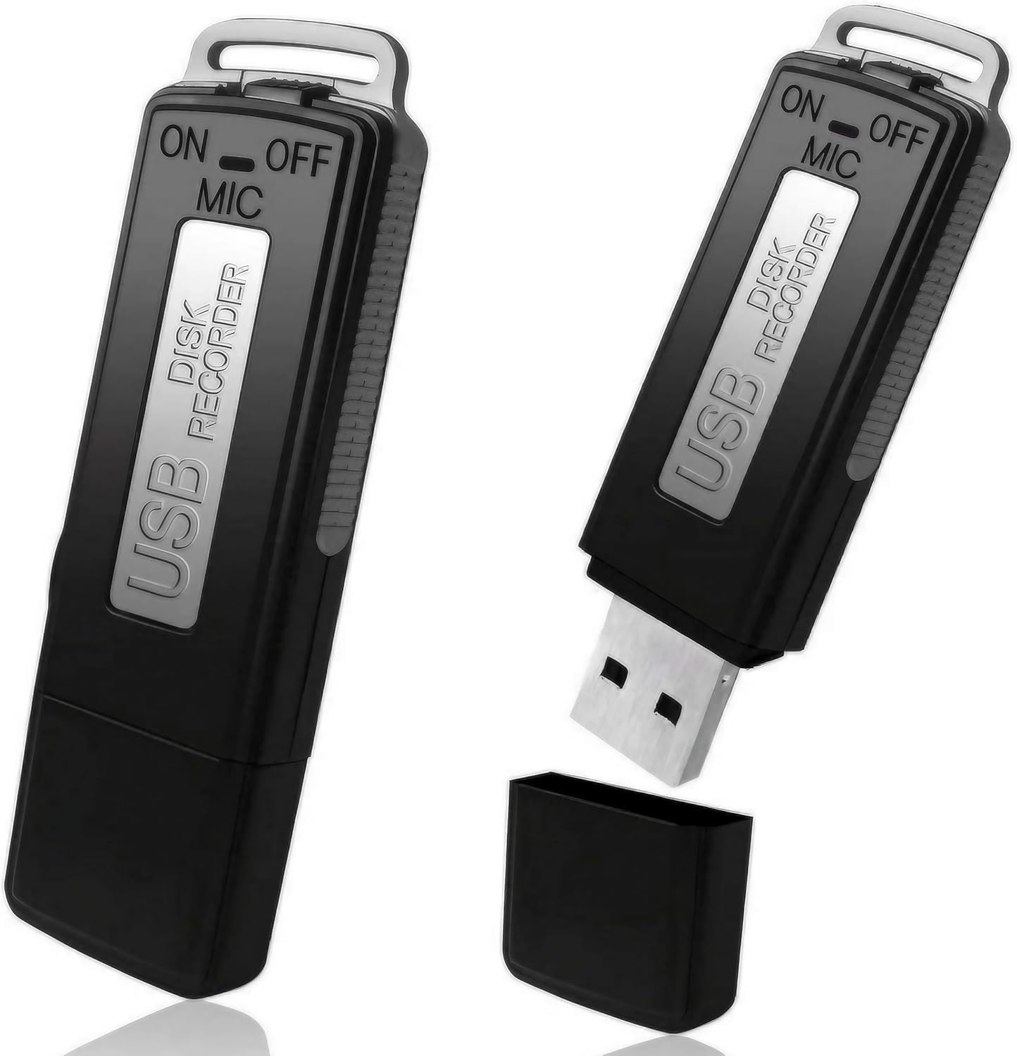 USB Digital Voice Recorder | Portable Mini Voice Recorder 8 GB | Audio Recorder Ideal for Meetings, Interviews, Conferences. | Spy Recorder with Memory for Several Hours of Recording image number 4