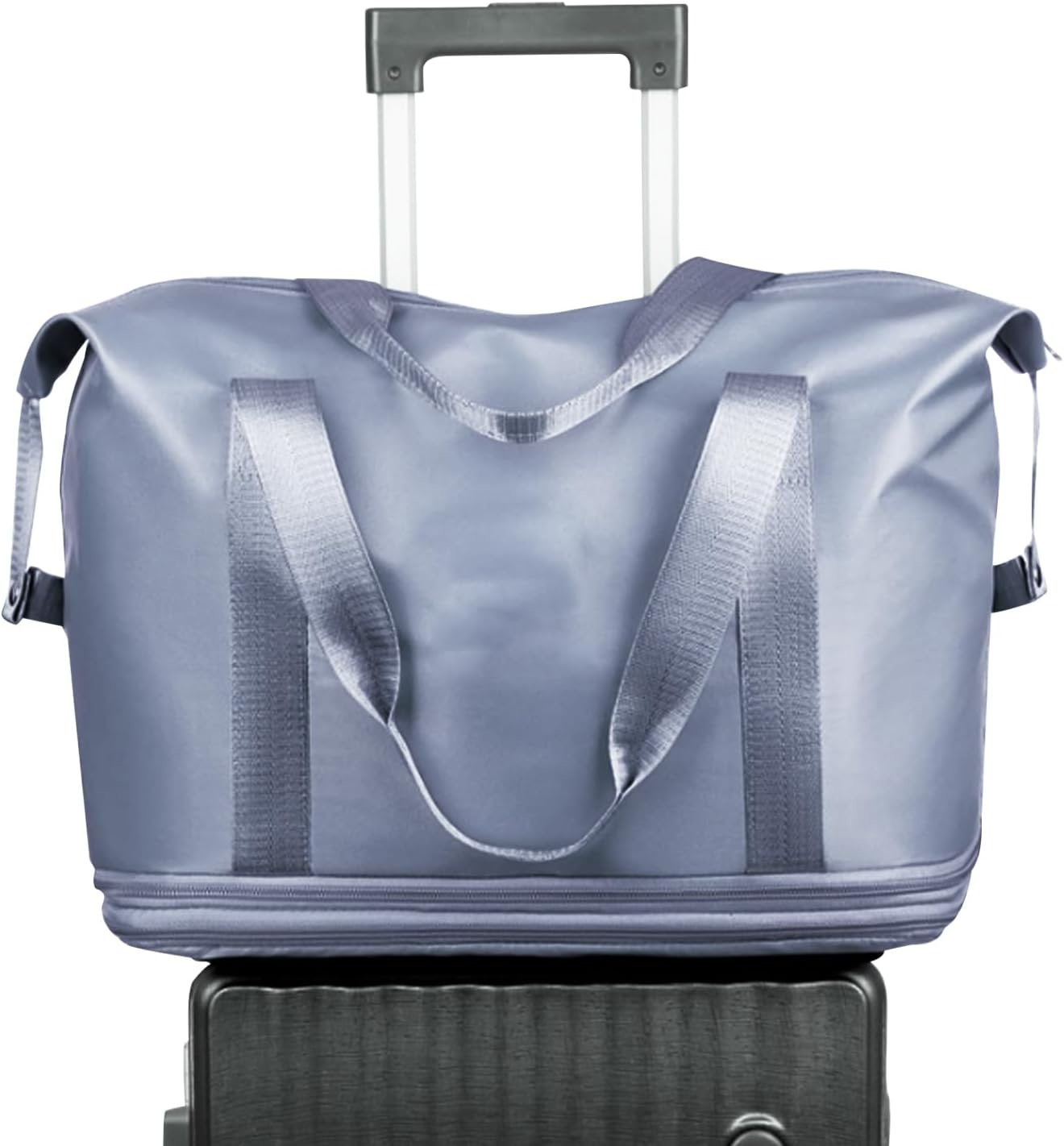 Travel Bag with Wheels,Waterproof Rolling Carry on Luggage | Garment Carrier Luggage for Overnight Travel Business Trips Gym Camping Shopping Holiday