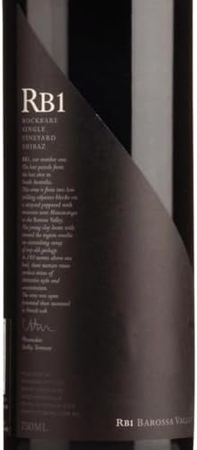 ROCKBARE SINGLE VINEYARD RB1 SHIRAZ 2017