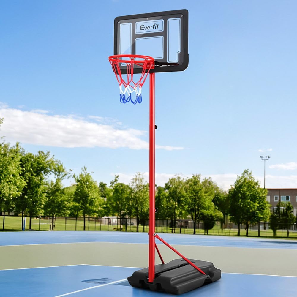 Everfit 1.6M Kids Basketball Hoop Stand System Ring Portable Height Adjustable image number 5