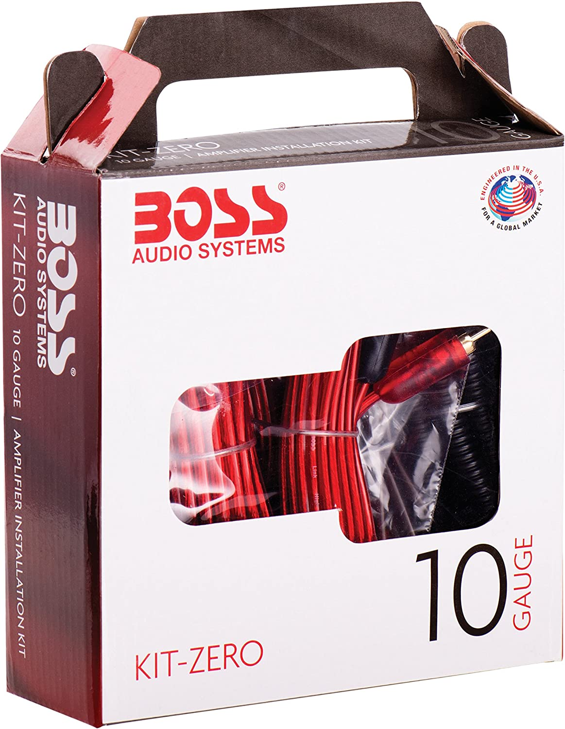 BOSS Audio Systems KIT-ZERO 10 Gauge Wiring Installation Kit for Car Amplifiers - a Car Amplifier Wiring Kit Helps You Make Connections and Brings Power to Your Radio, Subwoofers and Speakers image number 4