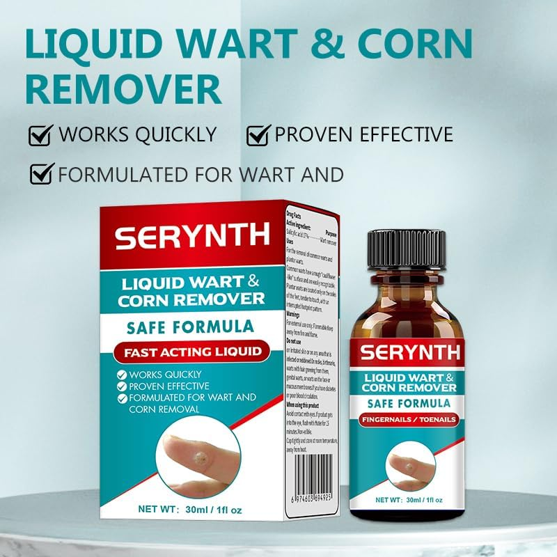 LH Skin Tag Remover, Mole and Skin Tag Corrector, Skin Tag Repair Lotion for All Skin Types, Remove Blemishes Skin Tag Warts, Remove Warts, Flat Warts, Corns, 30Ml image number 4