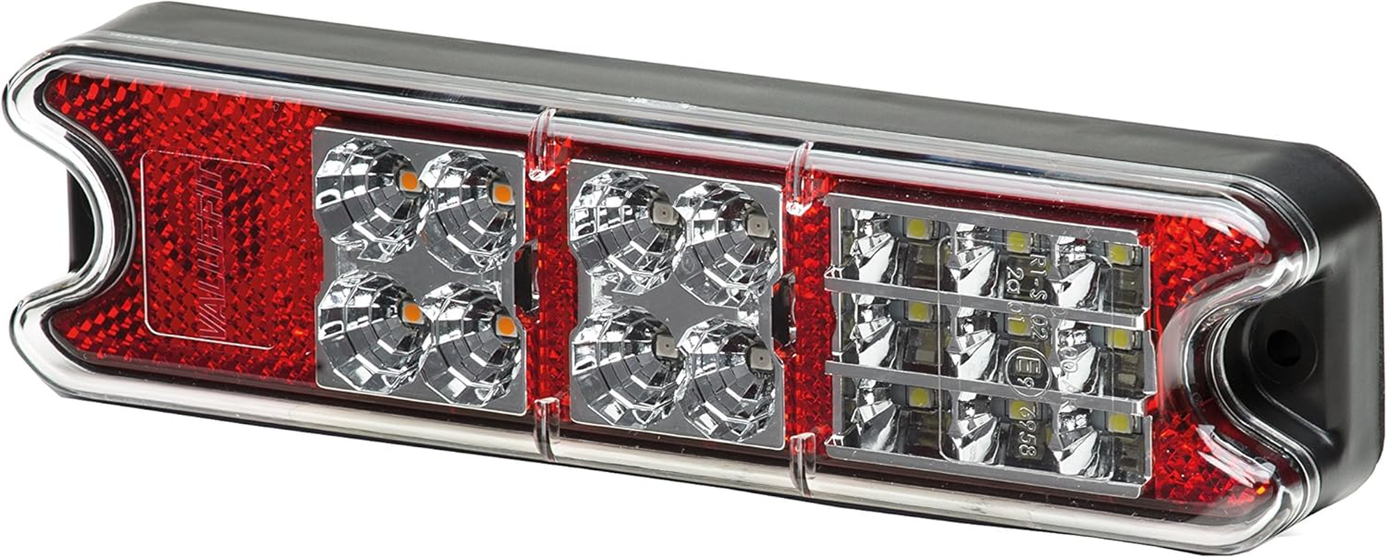 HELLA VALUEFIT 2VP 357 021-011 Rearlight - LED - 24/12V - Mounting/Bolted - Lens Colour: Red/Crystal Clear - Plug: Open Cable Ends - Left/Right - Quantity: 1 image number 3