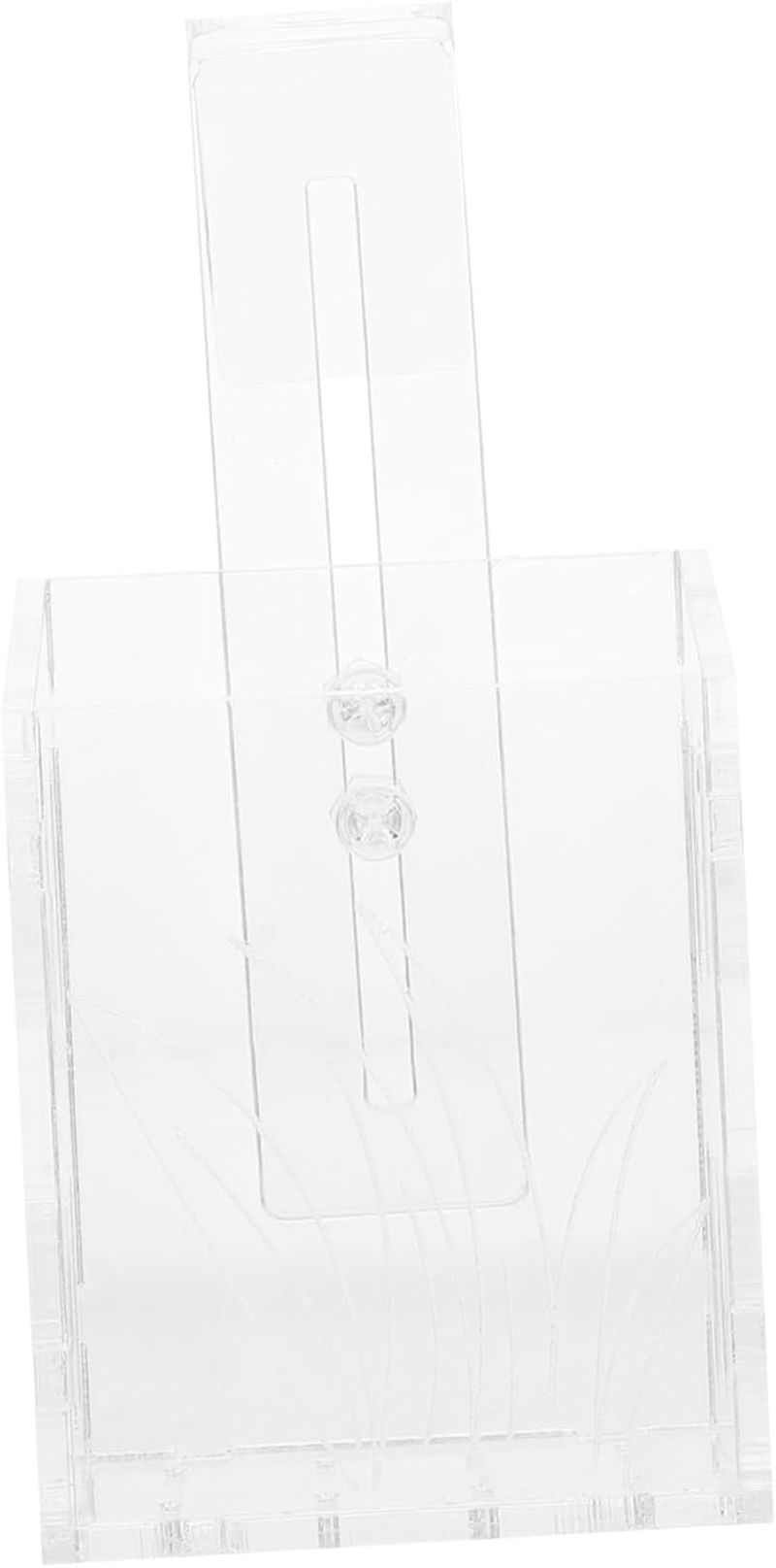 HANABASS Acrylic Aquarium Fish Tank Planter with Hook Small Hanging Water Plants Holder Creative Submersible Planting Cup for Hydroponics and Aquatic Pets image number 6