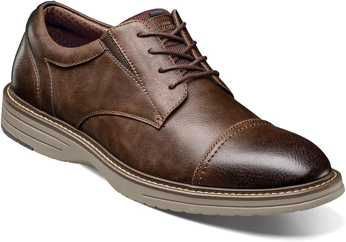 Nunn Bush Men'S Gates Cap Toe Casual Oxford Dress Sneaker Lightweight Shoe