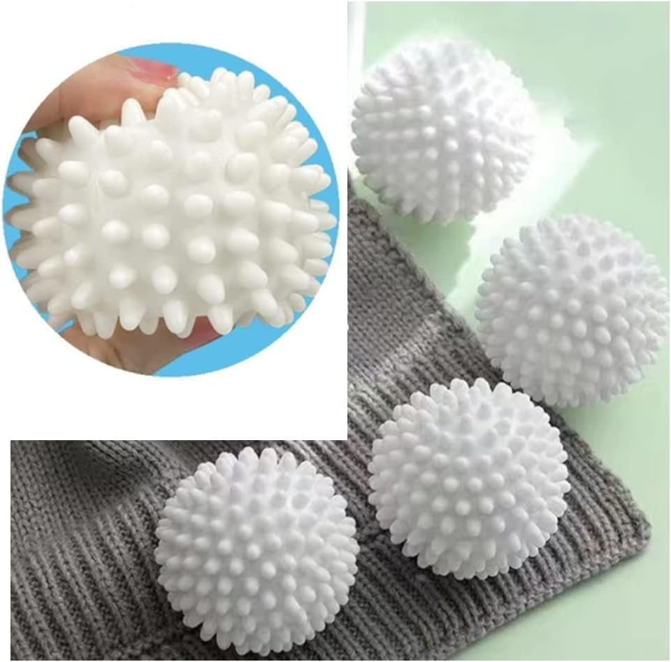 Anti-Static Fabric Laundry Washing Balls, 9Pcs anti Static Dryer Drying Balls for Laundry,Anti Static Tumble Dryer Ball,Dryer Balls Laundry anti Static,Clothes Dryingandfluffing Fabric Softener Ball image number 5