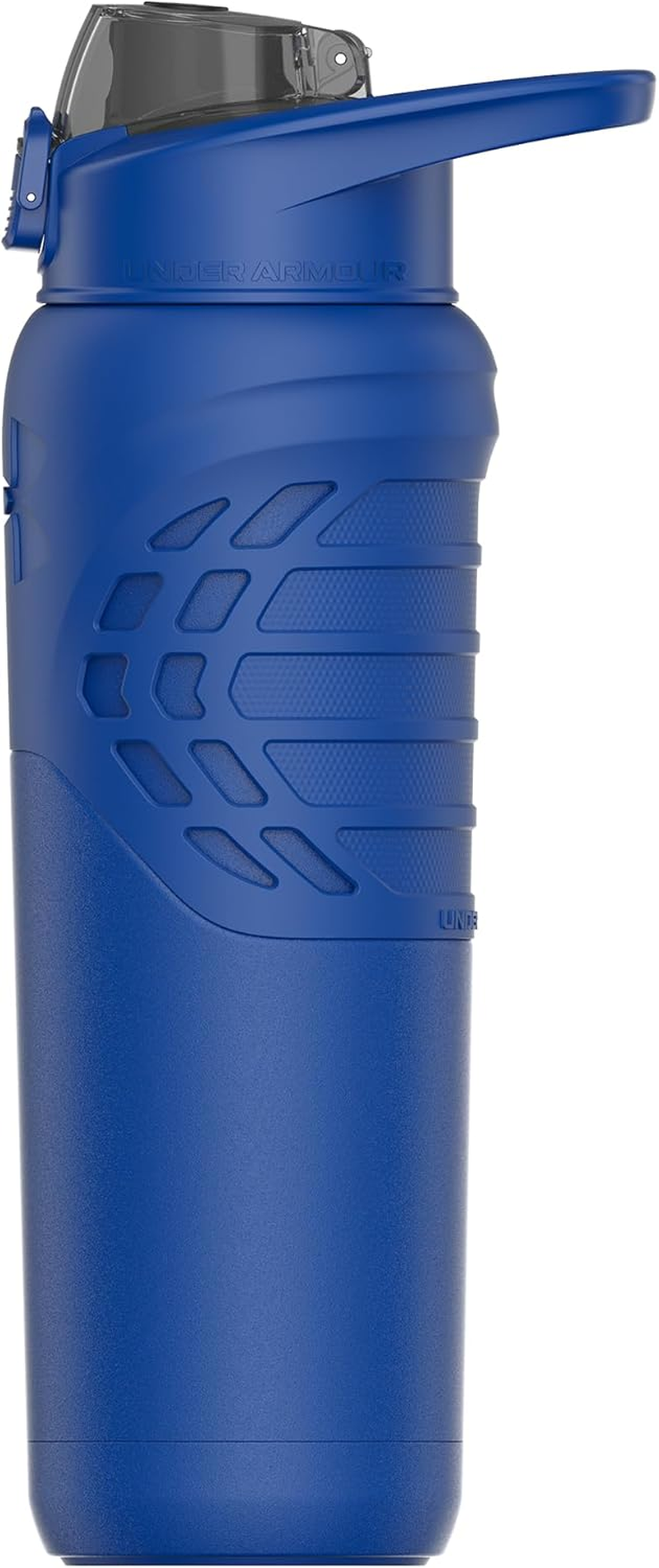 Under Armour 24Oz Stainless Steel Water Bottle, Insulated, Carabiner Easy Carry Hook, Leak Proof, Kids & Adults, All Sports, Gym - Slate Grey image number 4