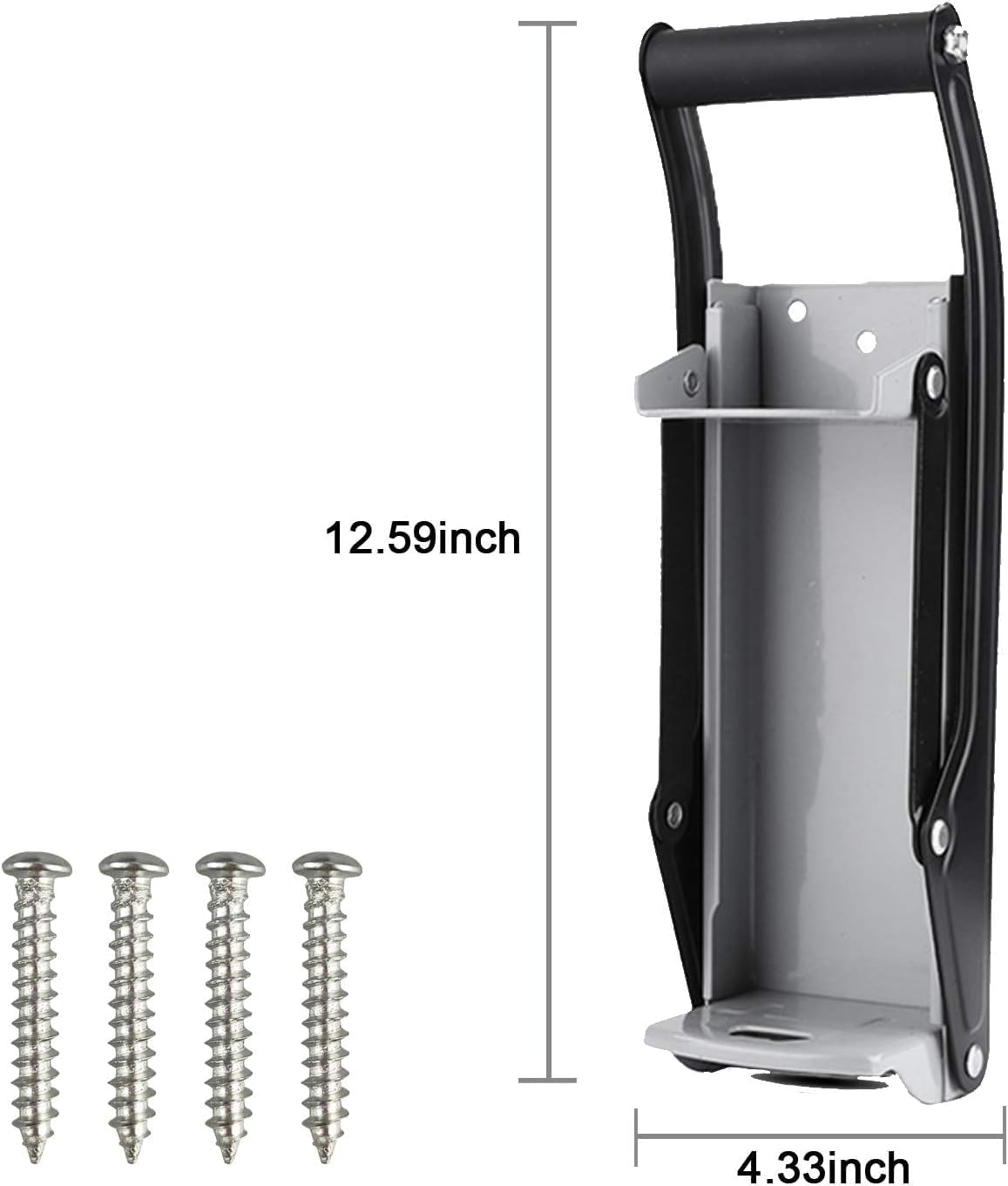 12-Ounce and 16-Ounce Can Crushers, Wall Mounted Can Crushers Crushers, Environmentally Friendly Recycling Tools for Recycling Soda and Beer Cans image number 5