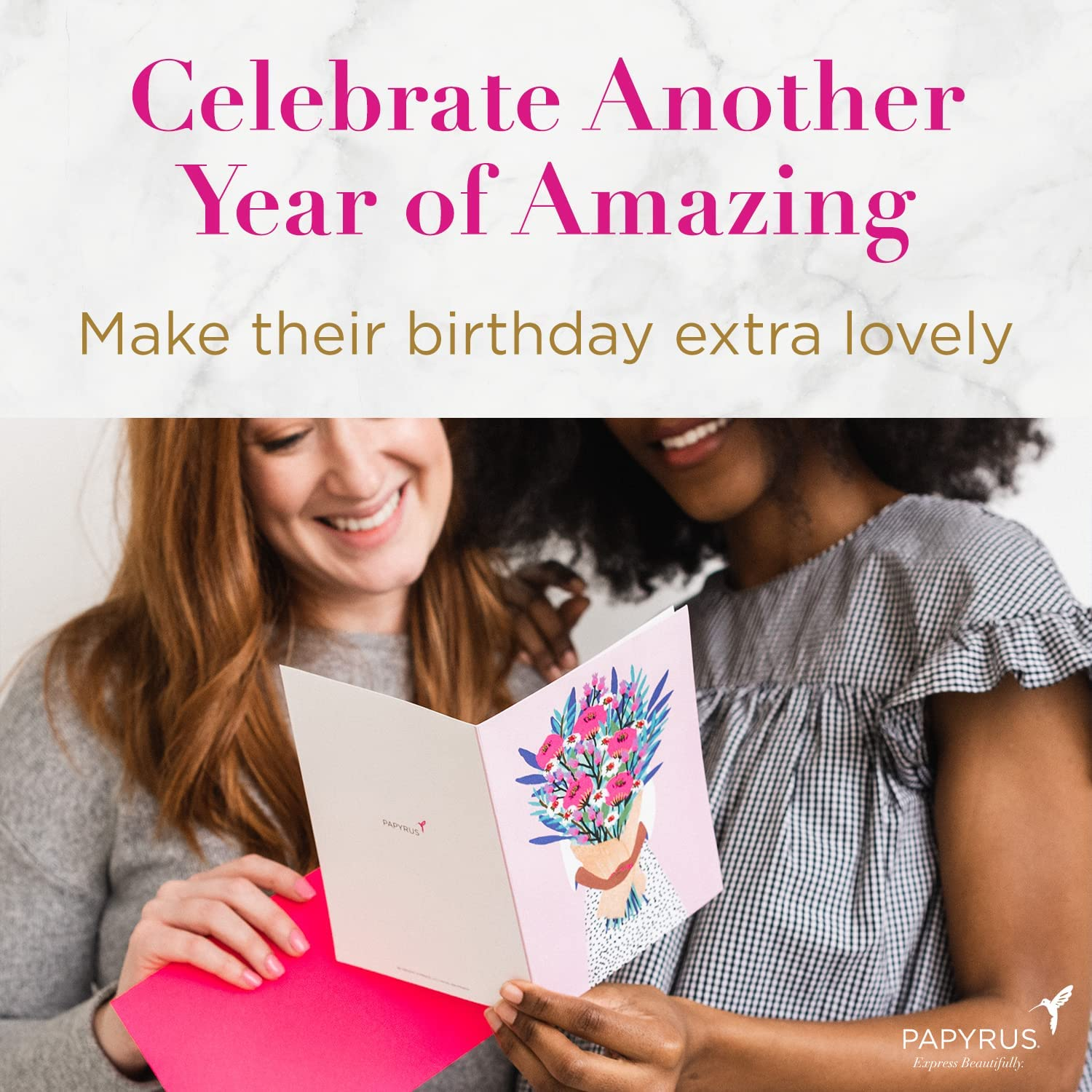 Papyrus Birthday Cards - Designed by Bella Pilar, Cake and Candles (2-Count) image number 1