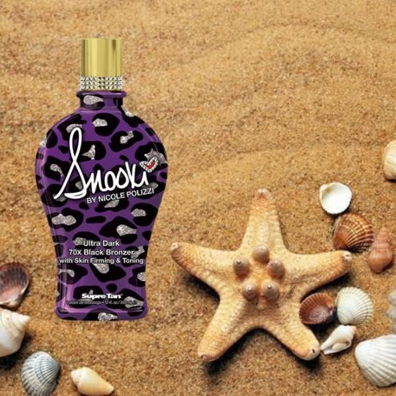 Snooki Ultra Dark 70Xblack Bronzer W/ Skin Firm & Toning 350Ml image number 2