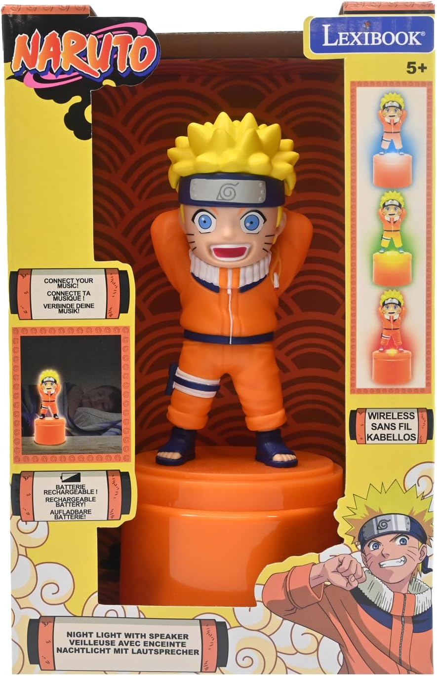 Lexibook, Naruto NS02NA Bluetooth Night Light with Speaker image number 3