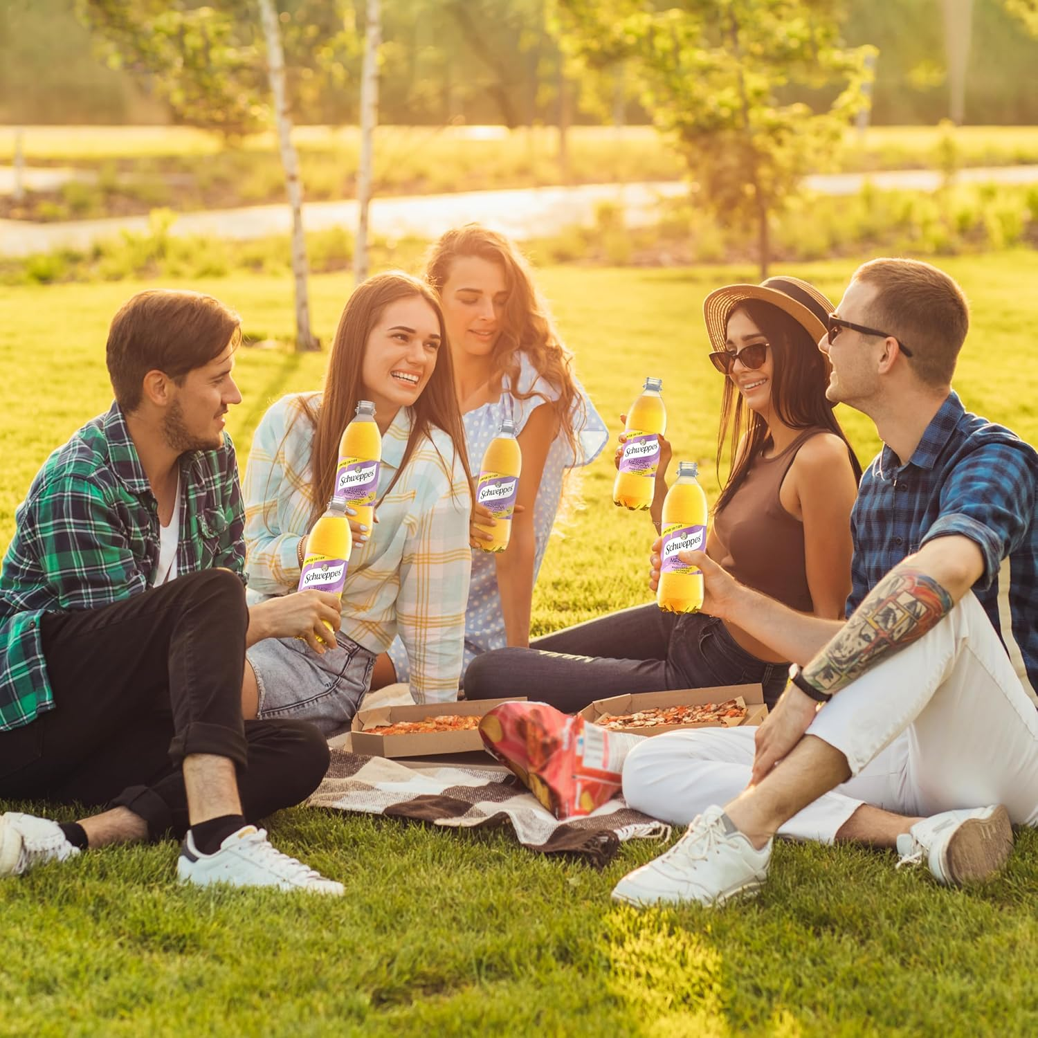 Schweppes Passionfruit Lemonade 600 Ml (Pack of 24) image number 2