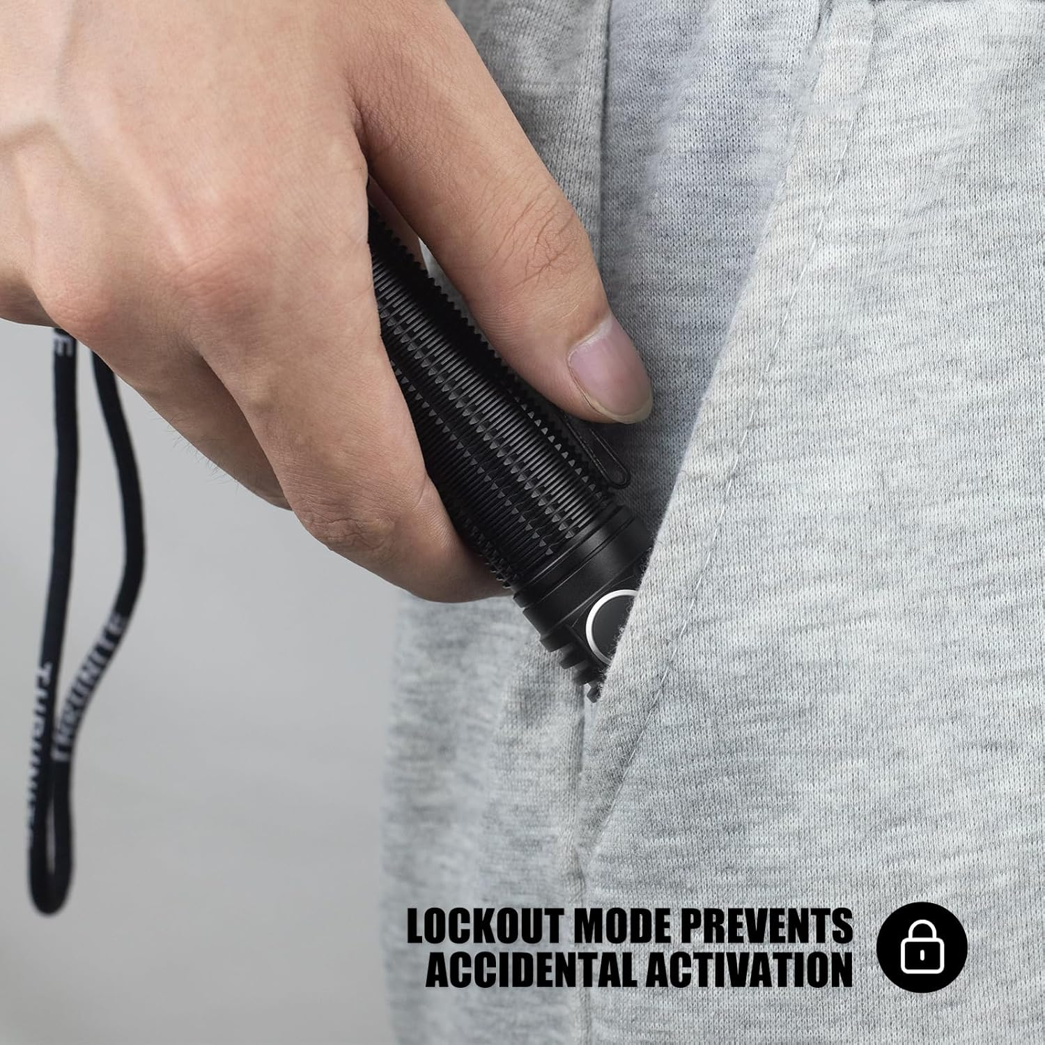 Thrunite T1 Pro Rechargeable Flashlight - Aluminum & EDC Torch - 1920 Lumens & 196 Meters Throw - Super Bright & 61 Days Working - Pocket Light for Emergency, Camping & Outdoor Adventures - Cool White image number 5