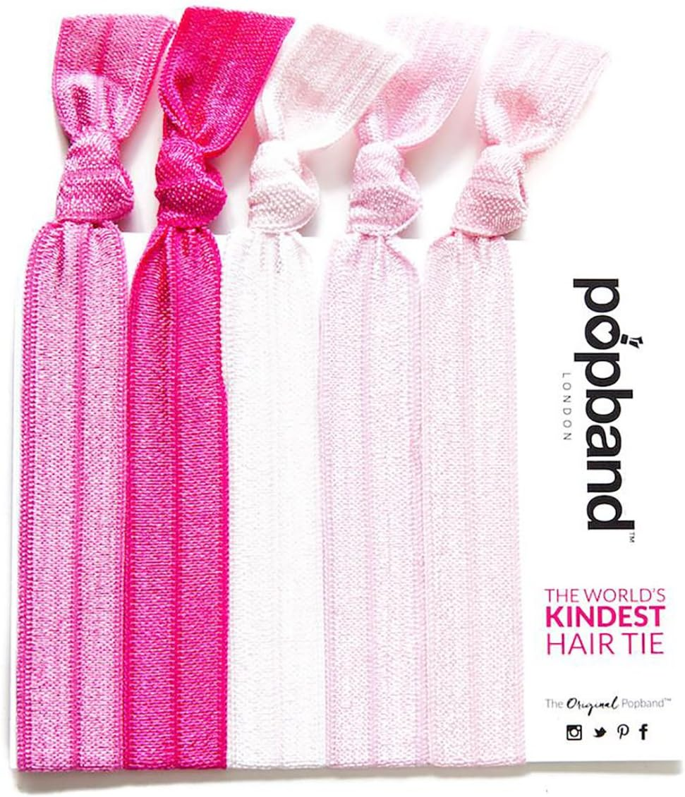 Popband Arizona Elastic Hair Tie Hair Bands 5 Pack
