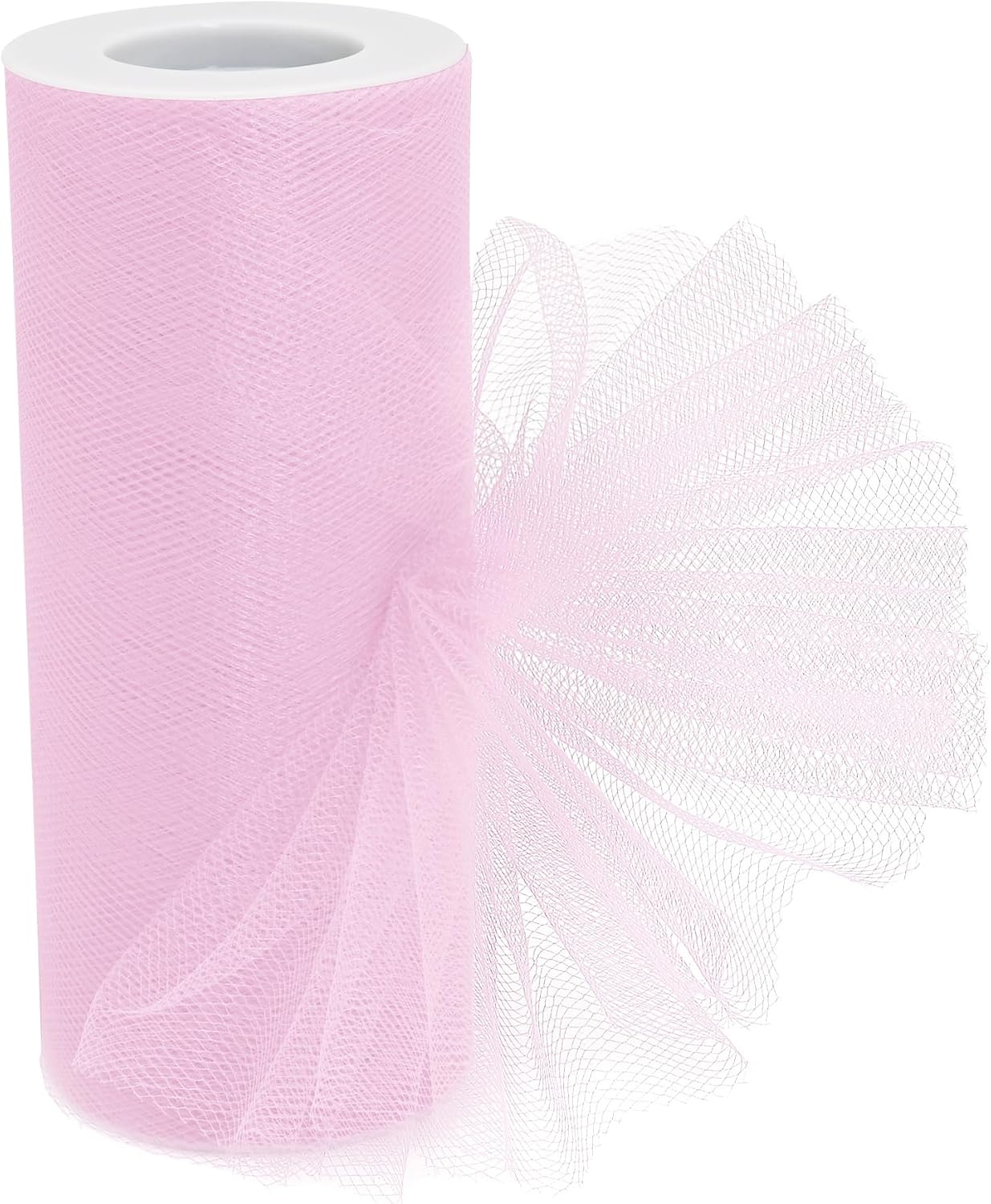 Royal Blue Tulle Fabric Roll - 6 Inch X 25 Yards Tulle Ribbon for Gift Wrapping DIY Crafts Party Decorations and Making Ponchos and More image number 4