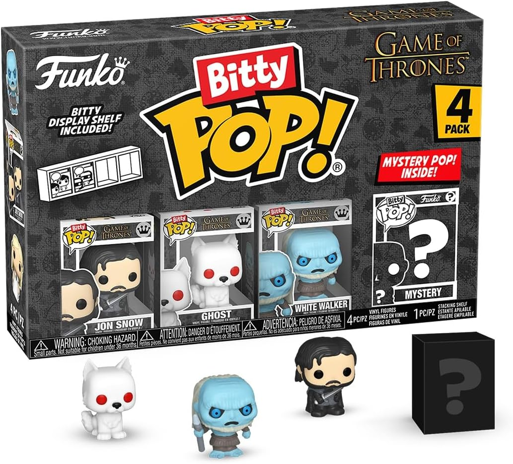 FUNKO Bitty POP!: Game of Thrones - Jon Snow 4-Pack image number 2