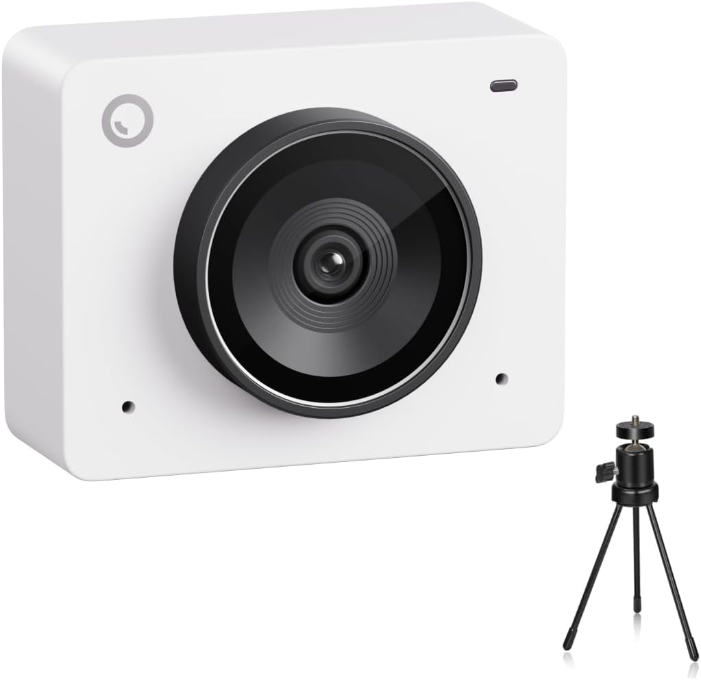 OBSBOT Meet 2 Al-Powered 4K Webcam&mdash; Ultra Hdr,1080P@60Fps,1/2" CMOS,4X Digital Zoom,Plug&Play,Built-In Dual Mic&mdash;Work with Skype, Zoom/Ms_Teams/Google Meet&mdash;For Online Call/Meeting/Educate-Green