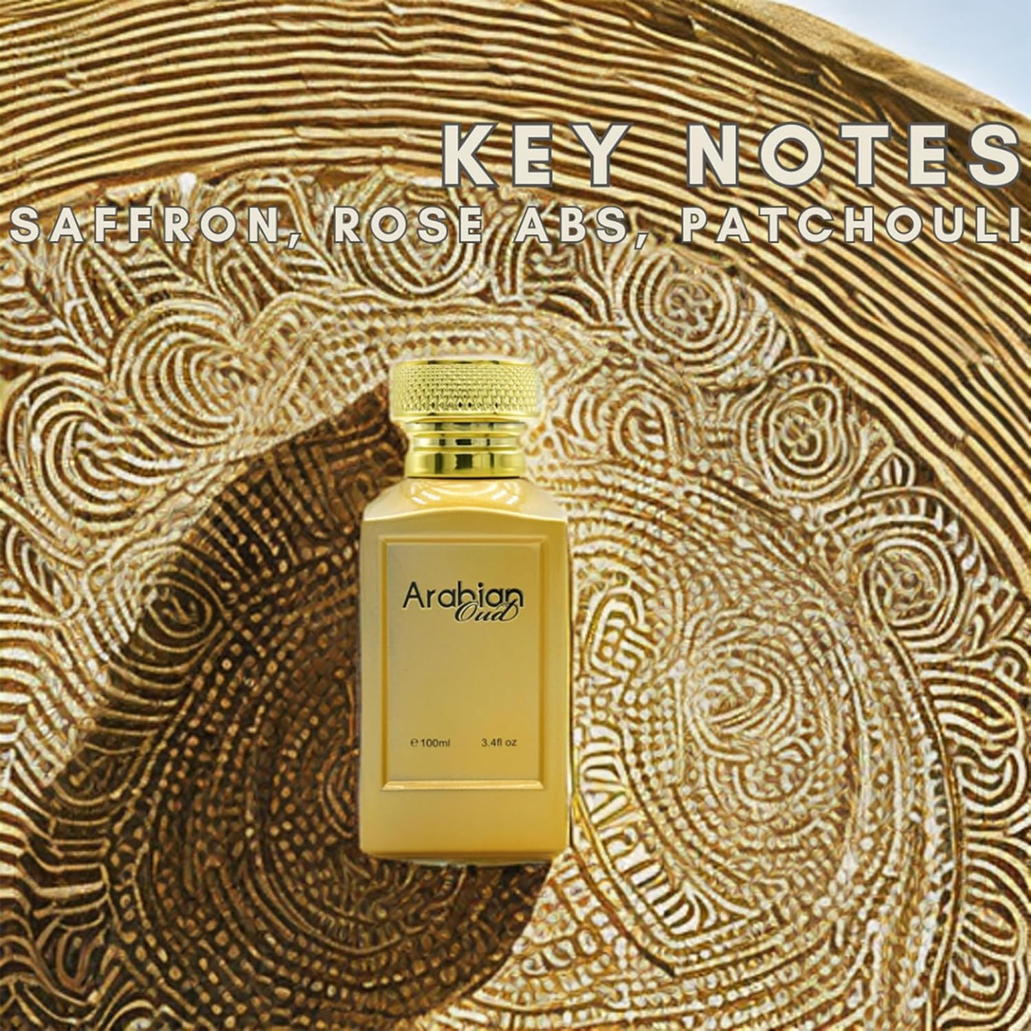 Arabian Oud by Fine Perfumery for Unisex - 3.4 Oz EDP Spray