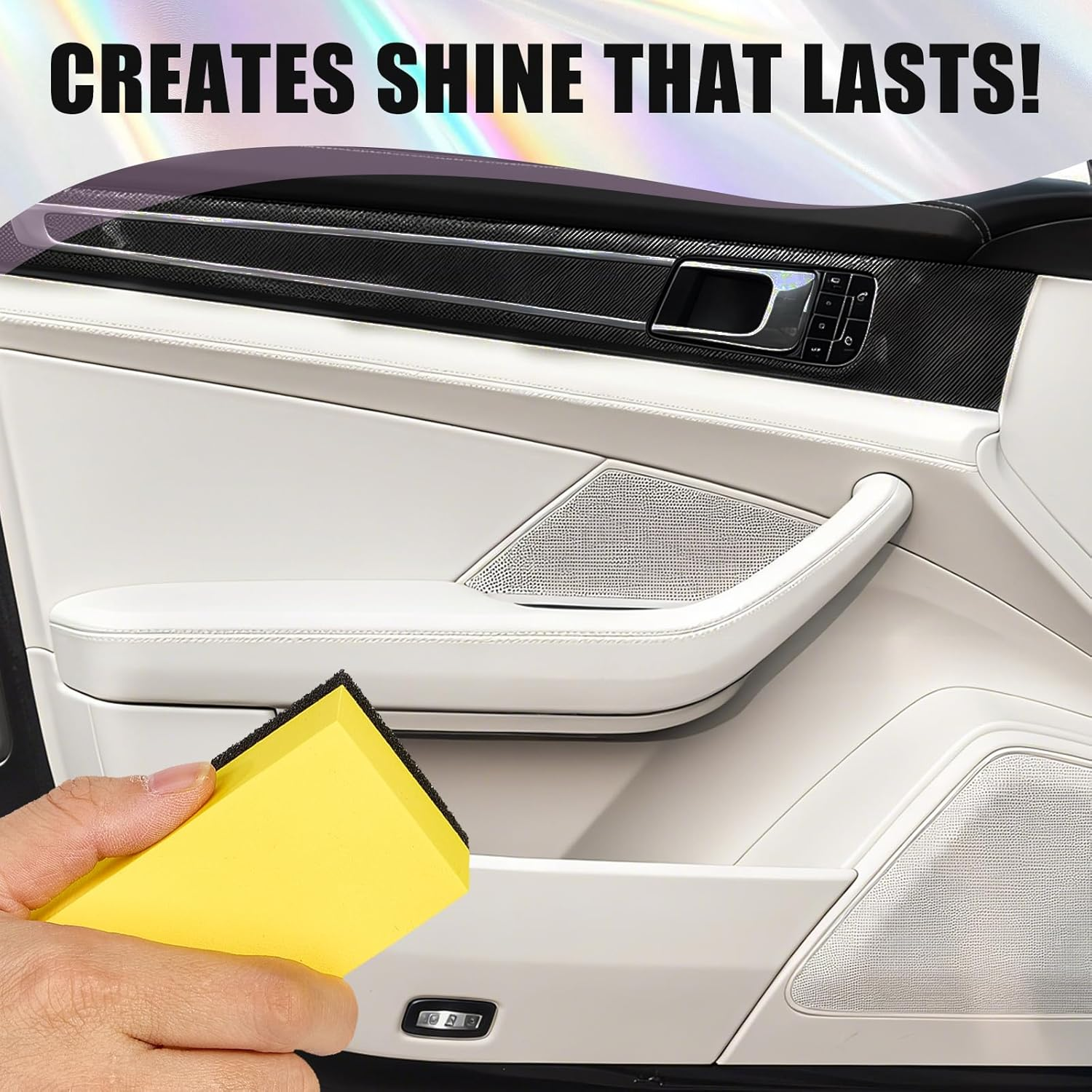 Cenozo Plastic Care, Colourless Plastic Care Restorer, Premium Waterproof Formula, Increase Shine & UV Resistant for Plastic Care, Car Plastic Polish for Any Colour (Except Black) image number 1