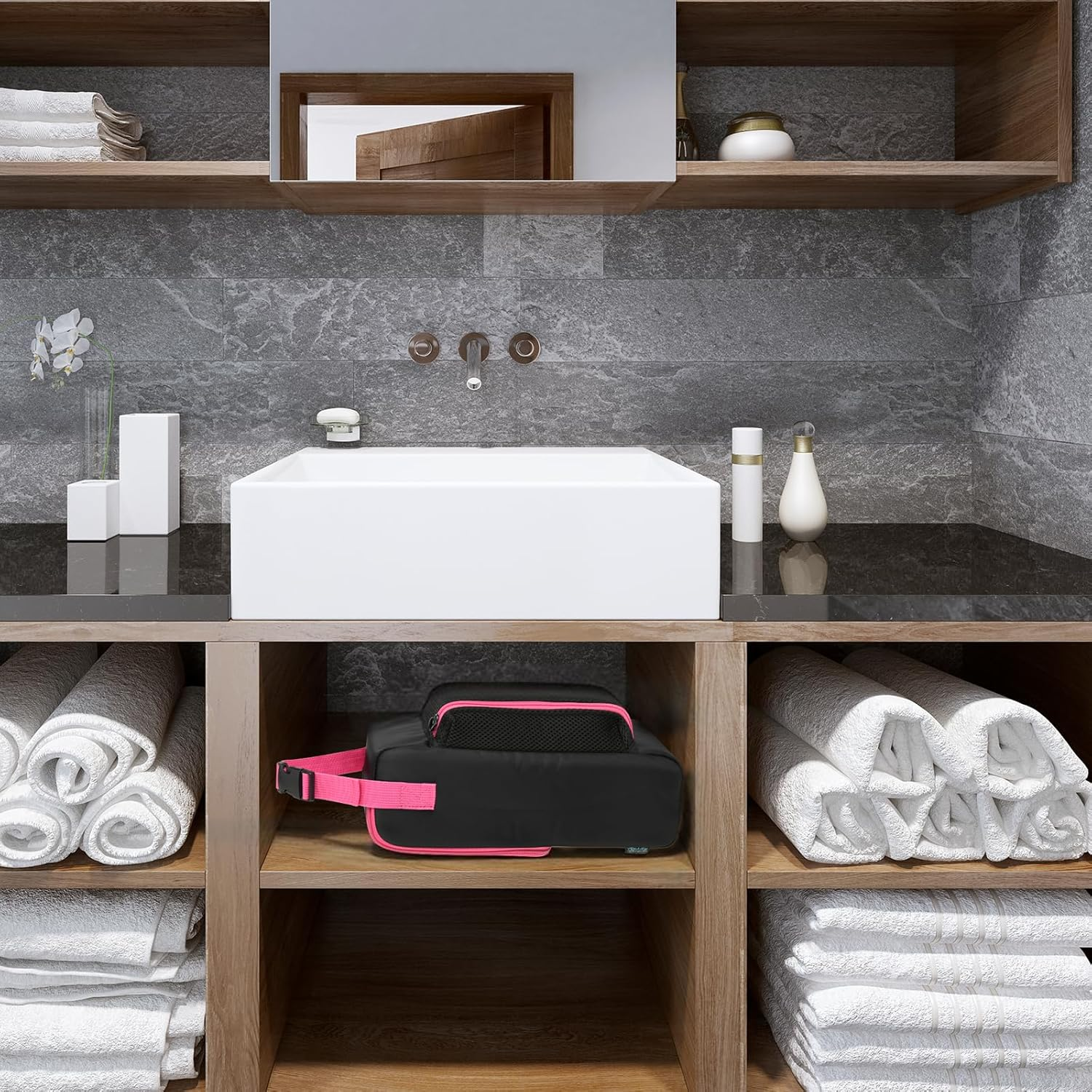 Beautyflier Travel Case Compatible with Dyson Supersonic Hair Dryer, Hair Dryer Carrying Bag for Slopehill 1902, Hairdryer Storage Case Bag for Ionic Blow Dryer and Diffuser (Bag Only) image number 3