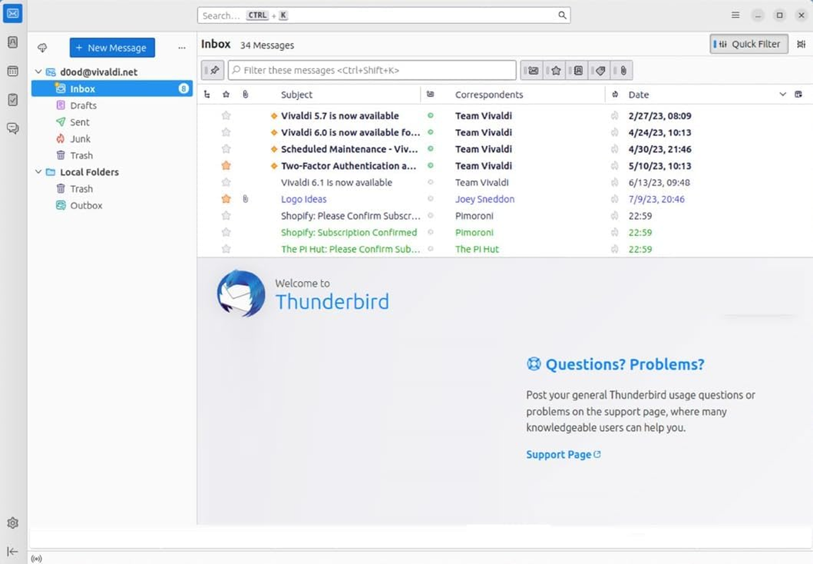 Latest New Release Thunderbird Email Software App for Windows MAC or Linux on DVD (Windows) image number 2