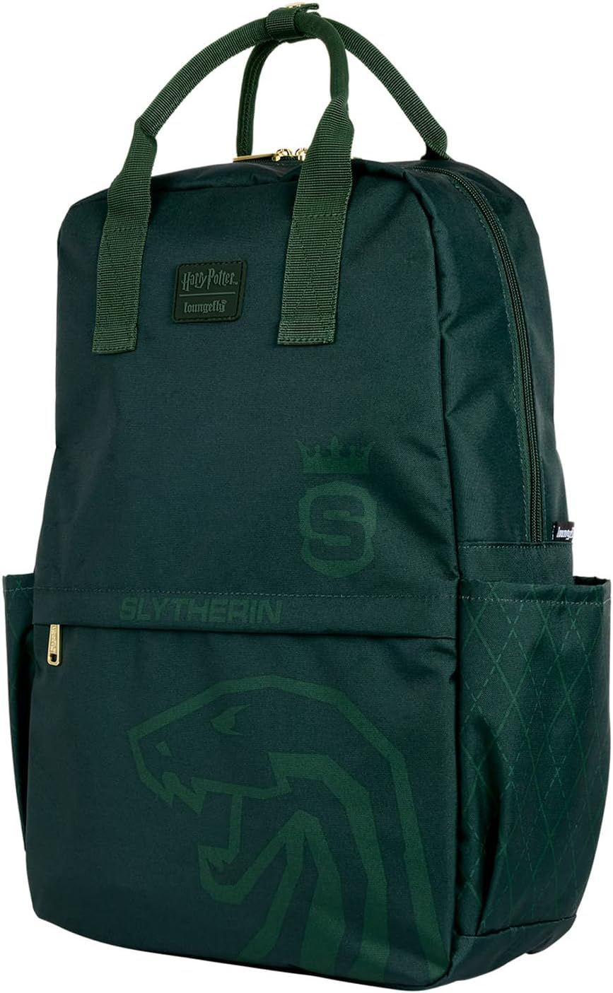 Loungefly - Warner Brothers - Harry Potter - Slytherin - Backpack - Amazon Exclusive - Gift Idea - Official Merchandise - for Boys, Girls Men and Women - Movies Fans image number 1