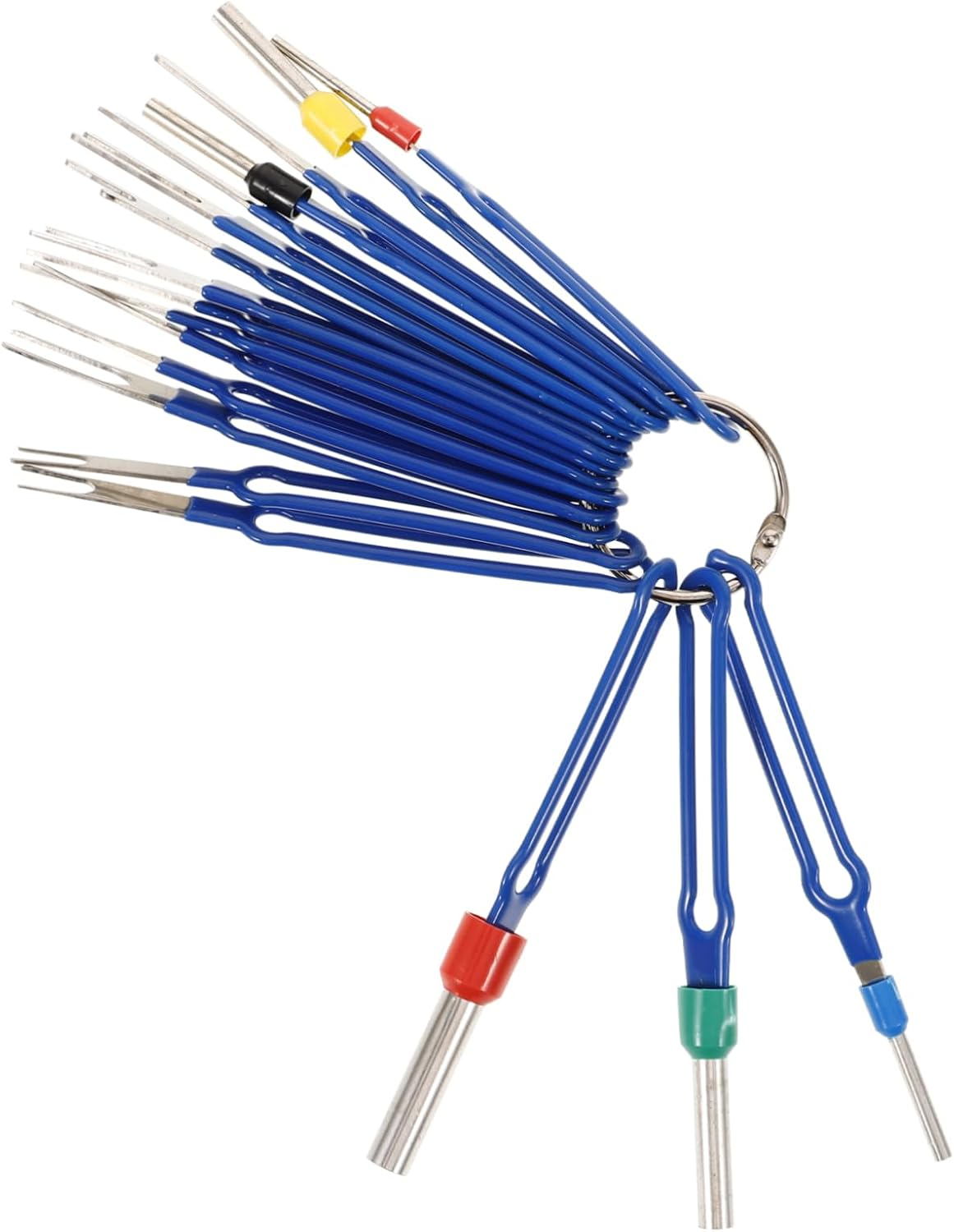 GARVALON 18Pcs Automotive Electrical Tools Kit Terminal Removal Tool Wire Harness Pin Extractor Removal Professional Disassembler