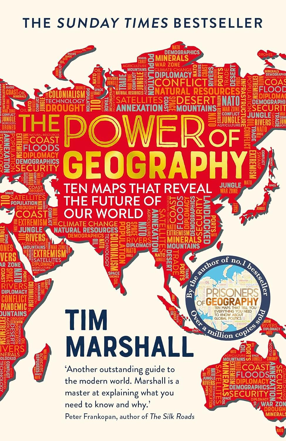 Tim Marshall Collection 2 Books Set (The Power of Geography, Prisoners of Geography)