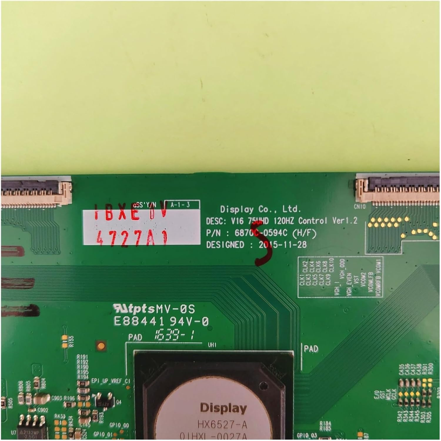 6870C-0594C 6871L-4727A 6871L-4332B T-Con Board，Compatible for LG 75UH6550 75UH6550-UB 75UH8500 TV Logic Board