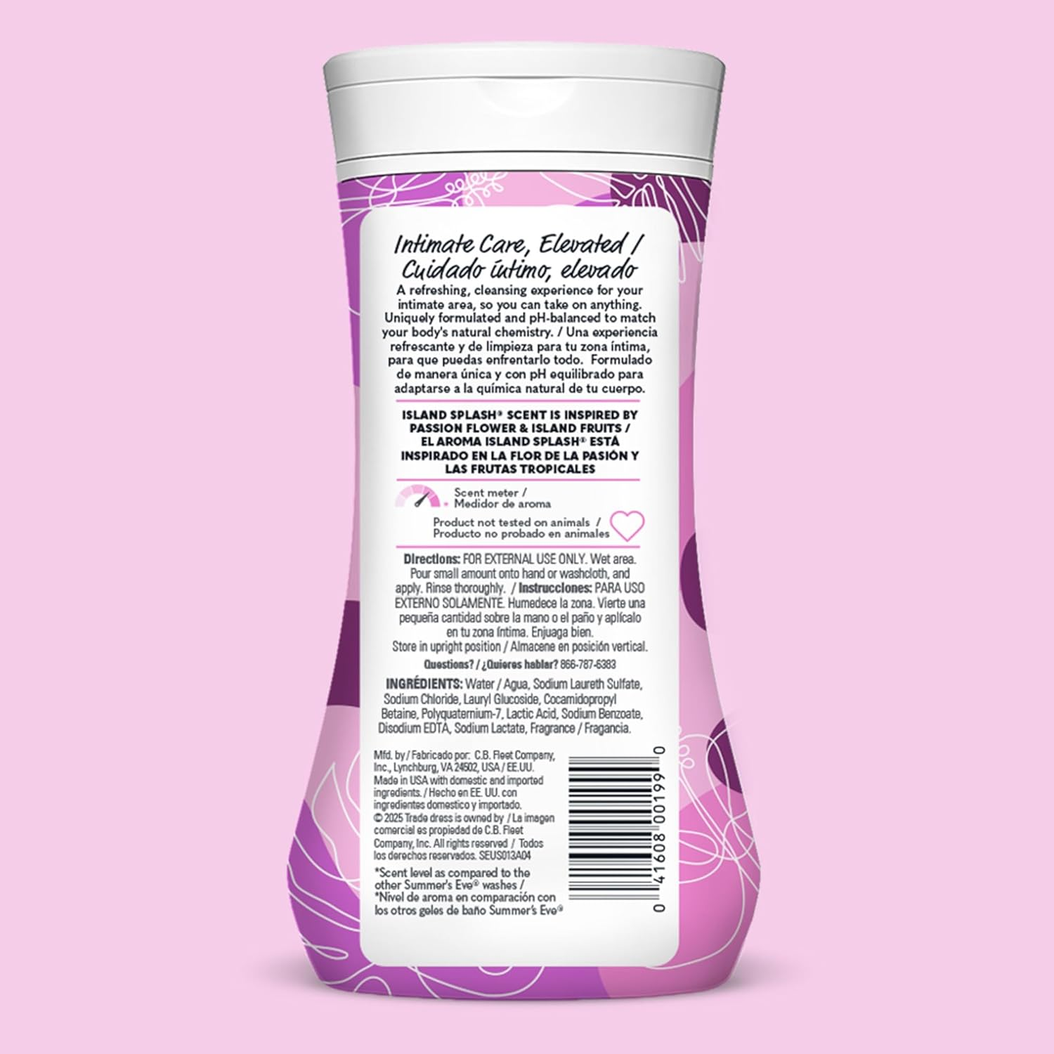 Summer'S Eve Cleansing Wash, Island Splash, 9 Oz, 12 Pack