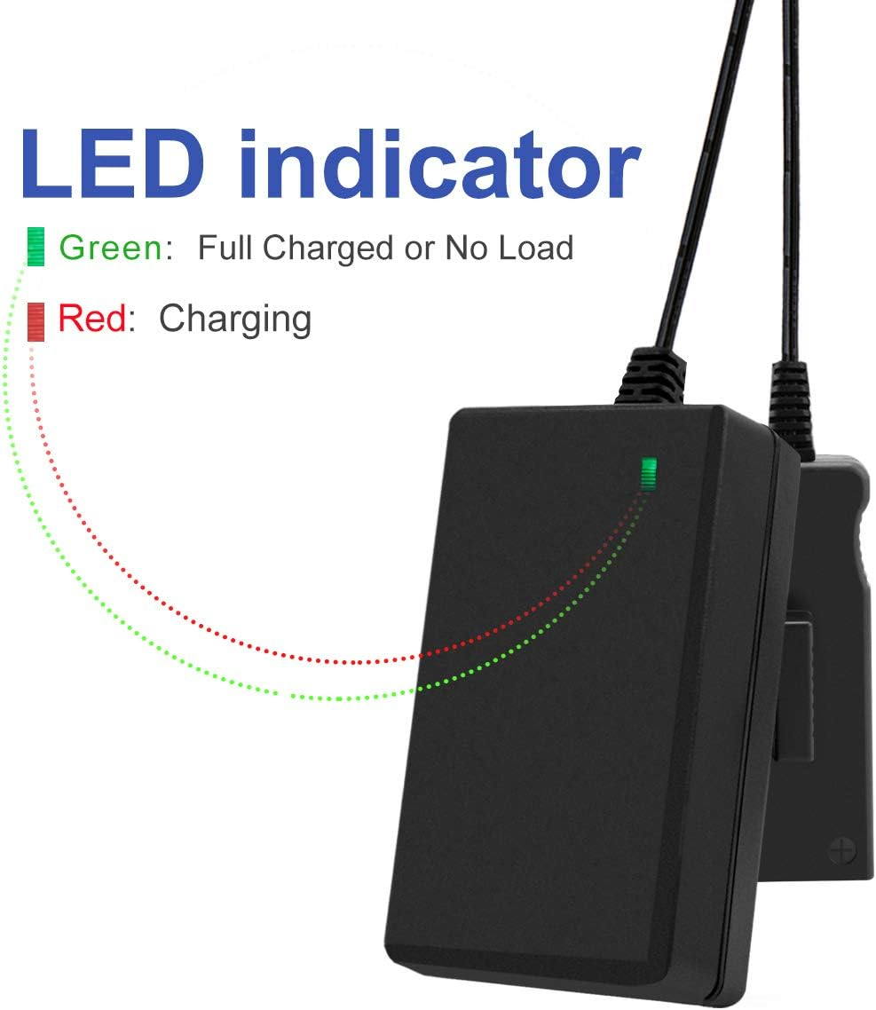 Exmate 18V Charger for Gardena 9840-20 8878-20 8025-20 18V Lithium Batteries (Not for Ni-Mh/Ni-Cd Batteries) image number 5