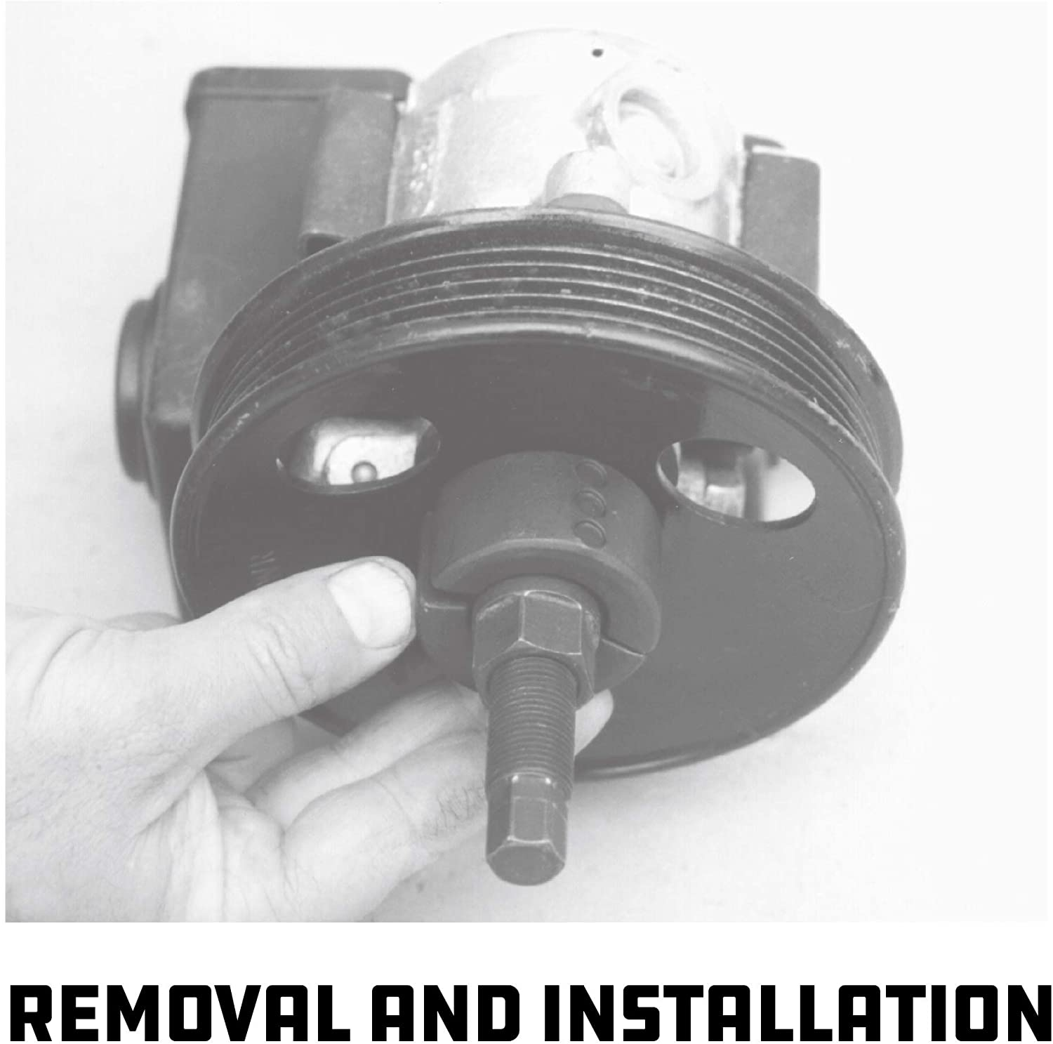 Alltrade 648605 Kit 20 Power Steering and Alternator Pulley Removal and Installation Tool Set image number 4