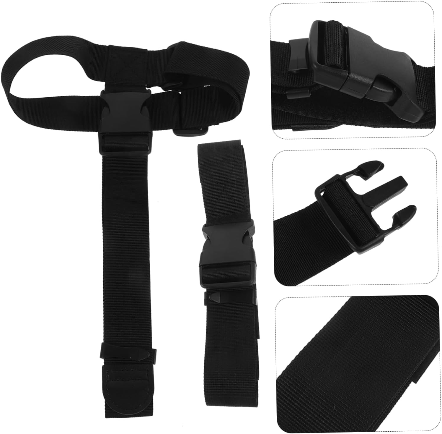 GAXIRE Adjustable Luggage Straps Buckle Belt, Travel Bag Belt for Multiple Suitcases, Sturdy Suitcase Bundling Strap with Quick-Release Buckle, for Travel and Cargo Security image number 3