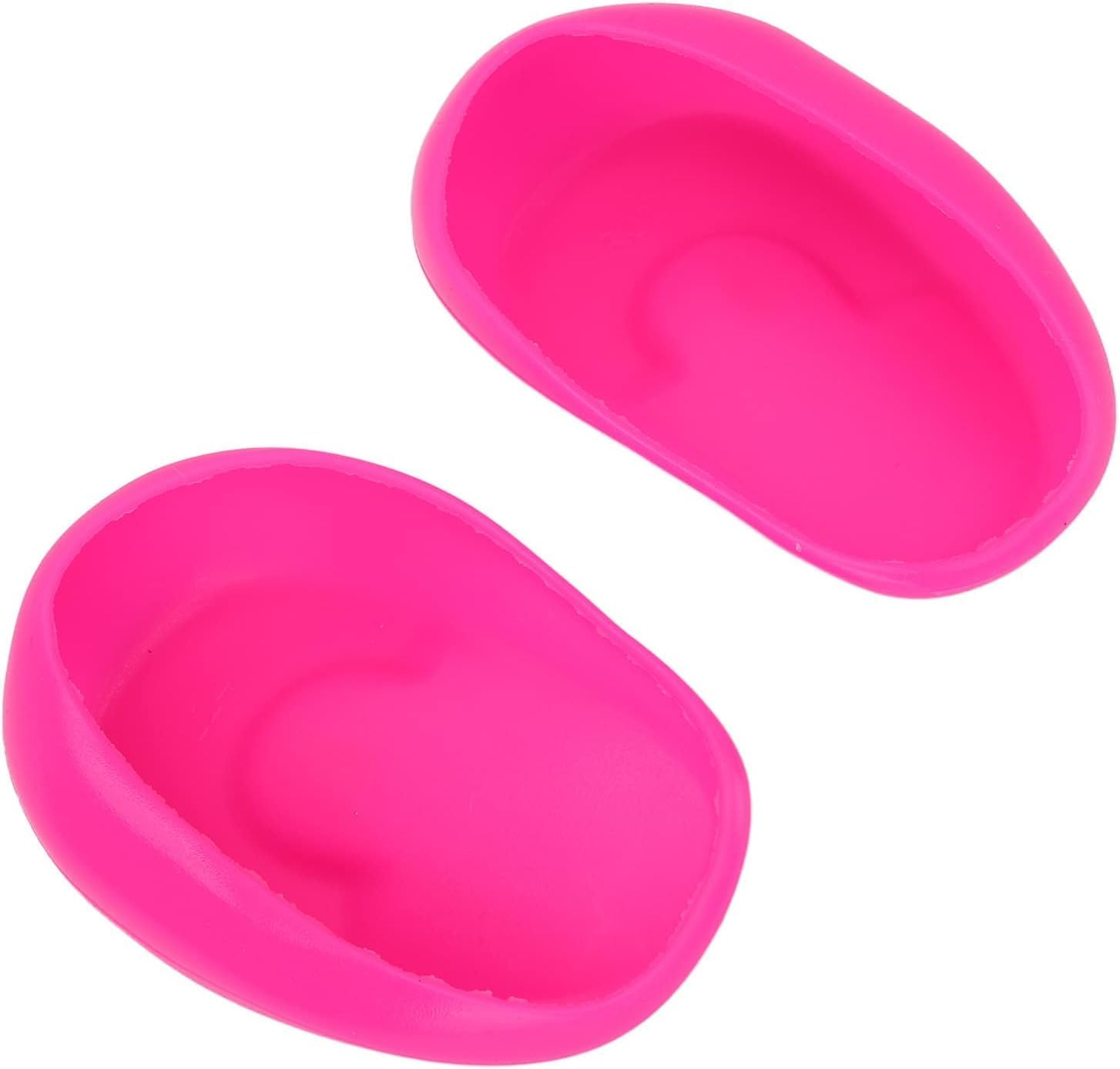 Ear Cover Protector, Ear Covers Shower Cover Protectors for Dye Color Ear Cover Protector for Salon, Home Shower (Pink, One Size) - Five-Piece Hair Dye Set - Black image number 3