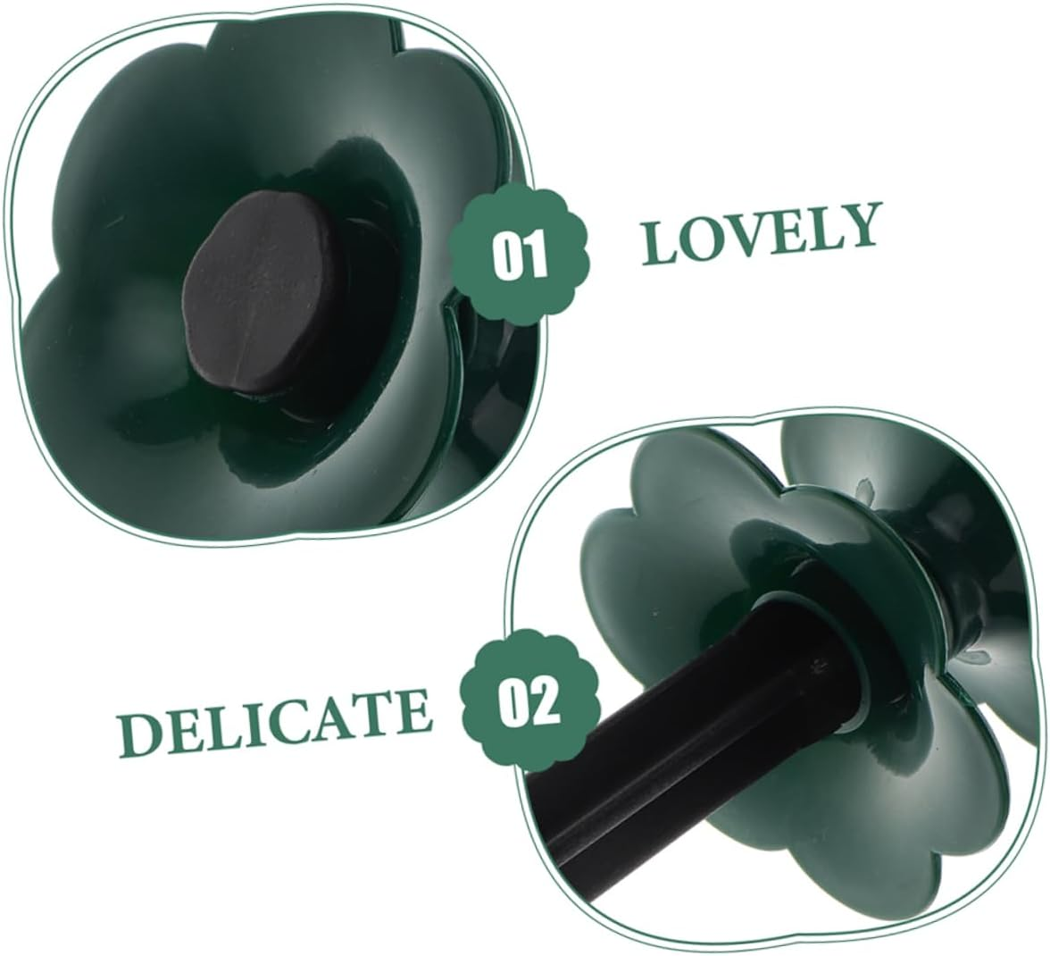 Sosoport 6Pcs Garden Hose Guide Spikes Outdoor Hose Holder Stand with Solid Plastic Stakes for Lawn Irrigation Suitable for Patio and Yard Gardening image number 2