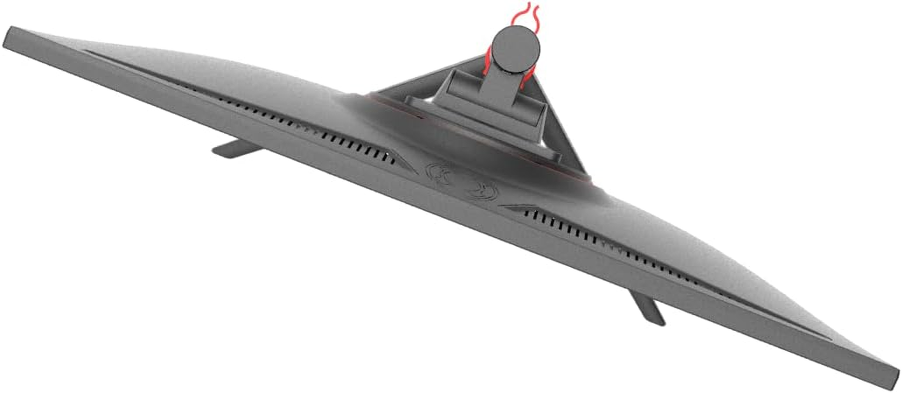 JVC 27 Inch Monitor,Qhd (Quad High Definition) Display, 4-Way Adjustable Monitor Stand, Ambient Lighting, Displayport & HDMI Inputs, Fast 1Ms Response & 165Hz Refresh Rate Gaming Monitor (LT-GN27425A) image number 3