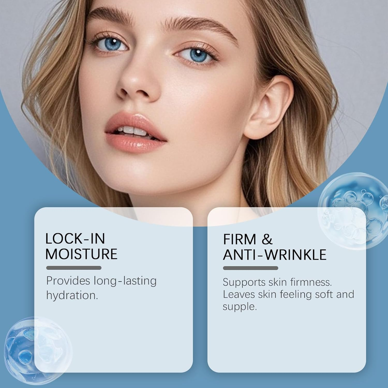 Ghk-Cu Copper Peptide Serum, Anti-Aging Face Serum with Hyaluronic Acid, Collagen, Firming & Hydrating for Smoother-Looking Skin, Fine Lines & Firmness, Fast-Absorbing image number 5