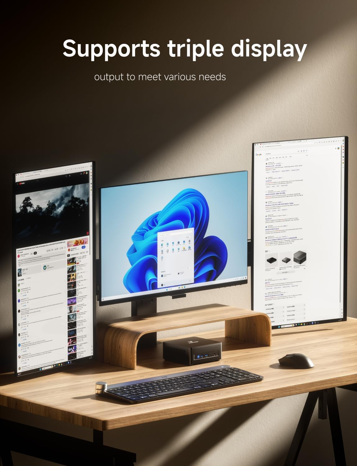 MINISFORUM UM690 Slim Mini PC,AMD Ryzen 9 6900HX Mini Desktop Computer,Amd Radeon 680M 32GB DDR5 1TB Pcie4.0 SSD, Support 8K@60Hz HDMI 2.1/DP1.4/USB4 Output,4Xusb 3.2 Type A,Wifi6E&Bt5.3 image number 2