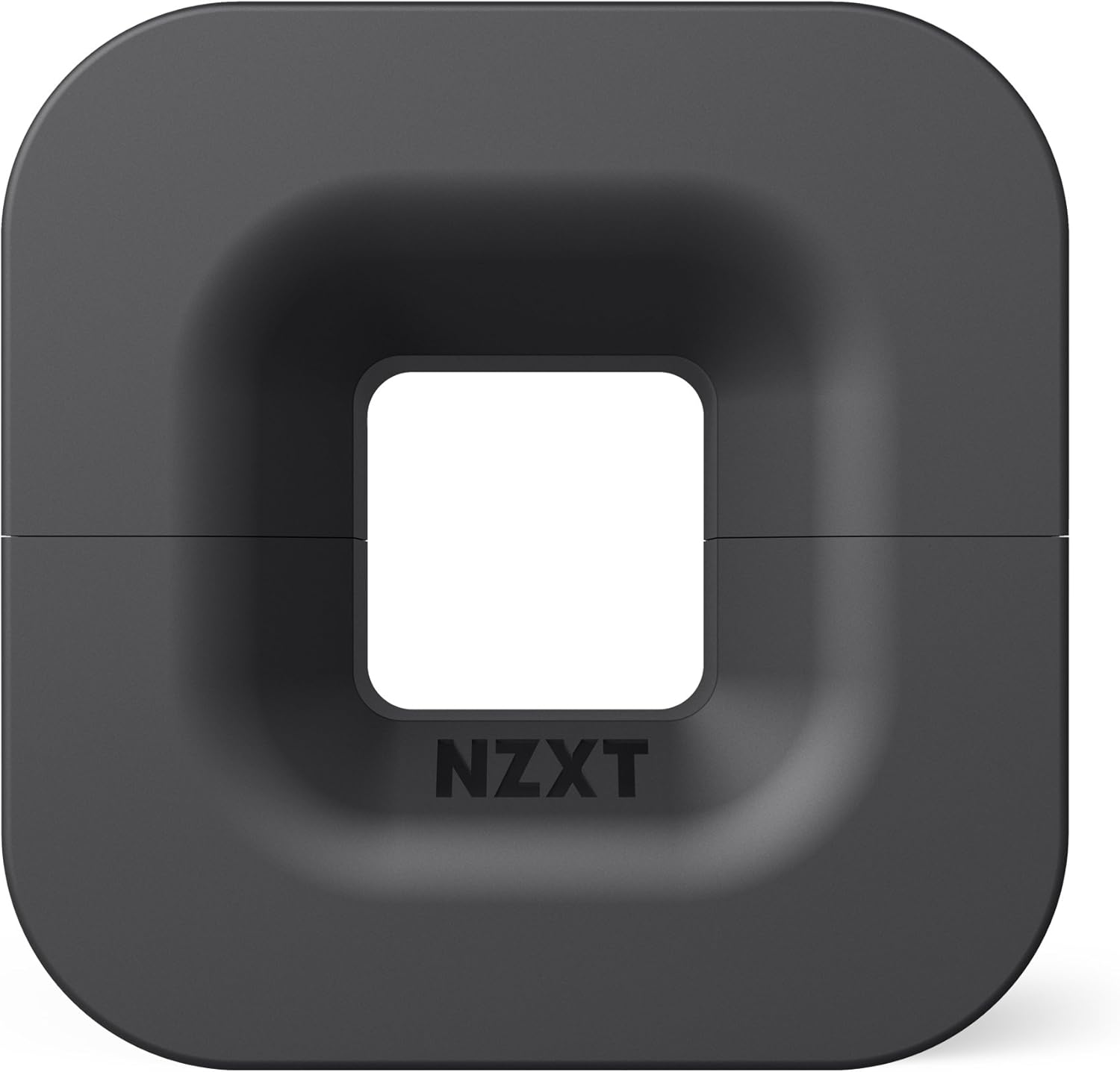 NZXT Puck - Cable Management and Headset Mount - Compact Size - Silicone Construction - Powerful Magnet for Computer Case Mounting - Black