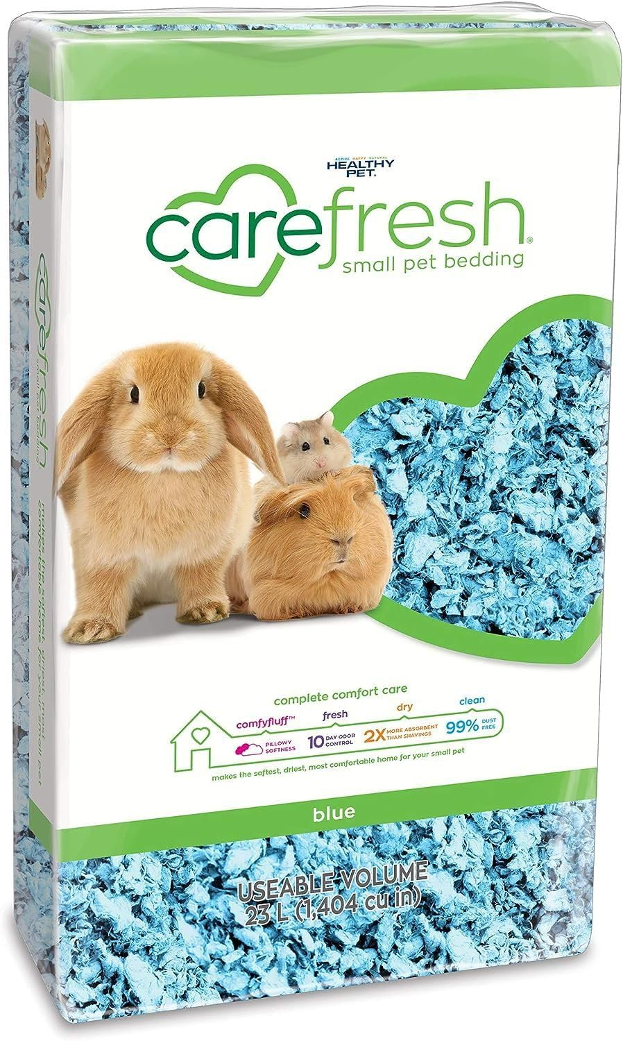 Carefresh Natural Paper Small Animal Bedding 23 Litre, Blue image number 7
