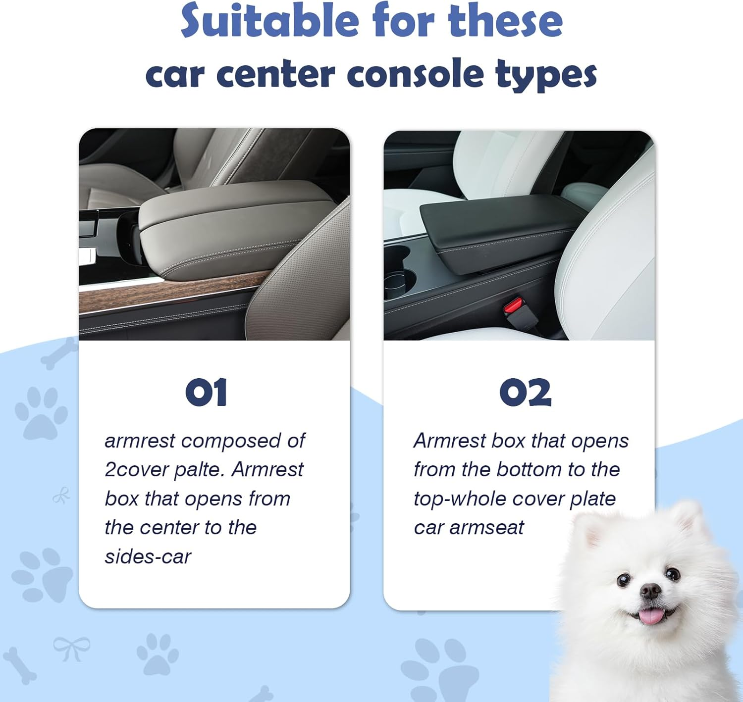 Dog Car Seat for Small Dog,Console Pet Booster Seat for Puppies 5-10 Pounds Travel Carrier image number 6
