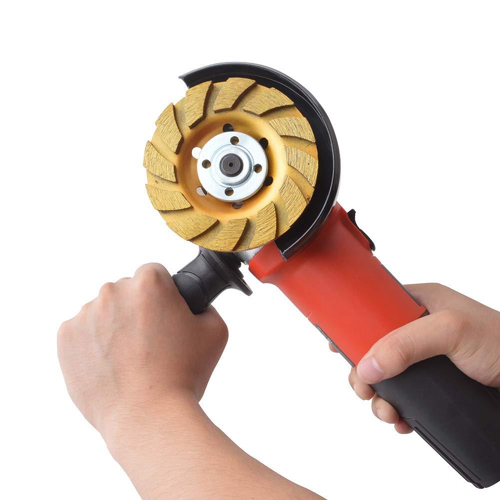 Gunpla 105 X 22Mm Turbo Diamond Cup Wheel, Grinding Cup Wheel Disc 12 Segs Masonry Stone Cutting Tool for Concrete Angle Grinder image number 4