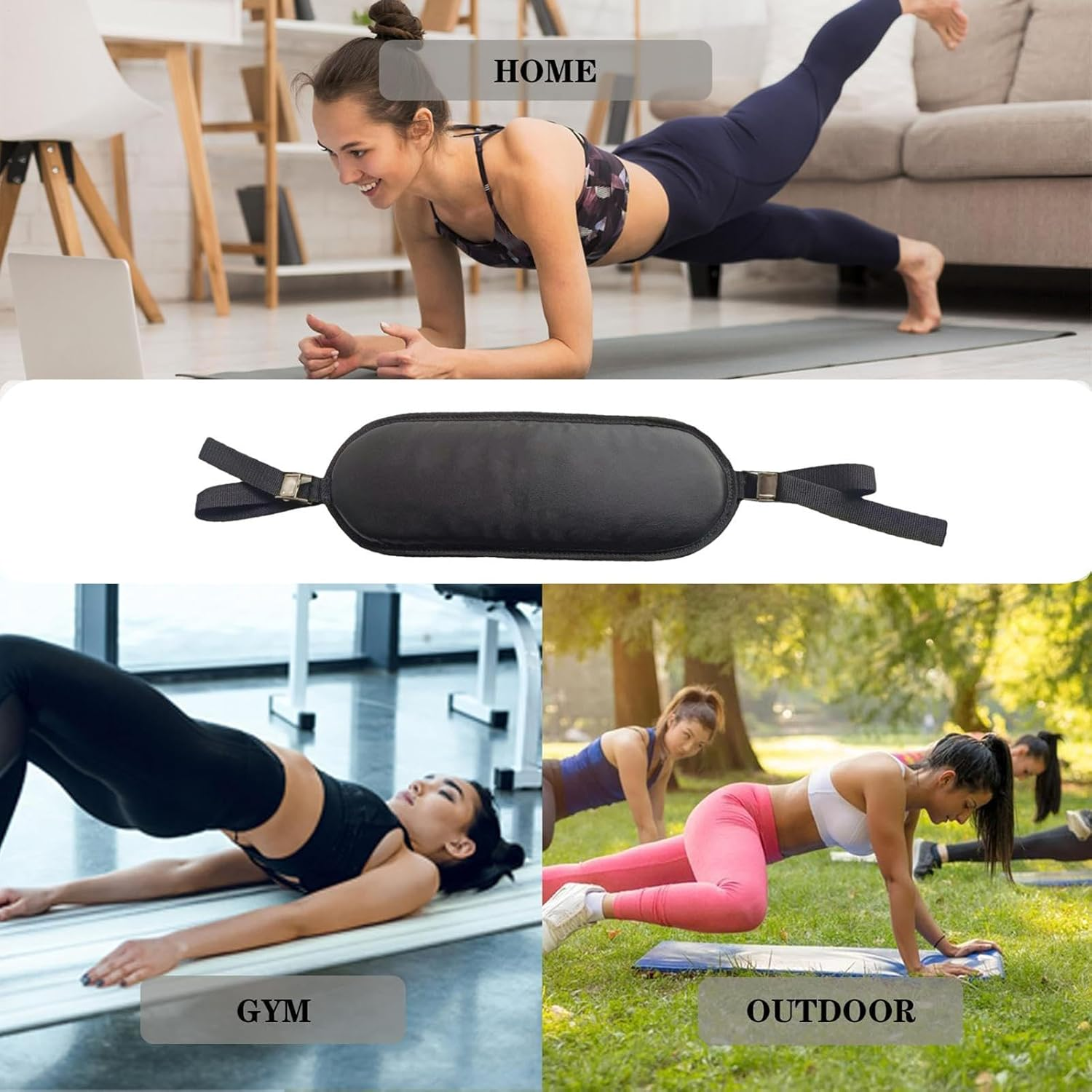 Hip Thrust Belt - Groot Bridge Weight Belt | Heavy Duty Strap Attachment Band with Non Slip Design for Gym Training, Squats, Leg Strengthening, and Multi-Conditioning image number 3