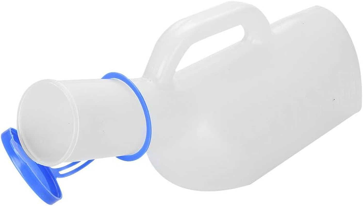 Large Capacity for Men with Bed Pan, Movable Portable Urinal, Urine Collector, Handle for Children image number 6