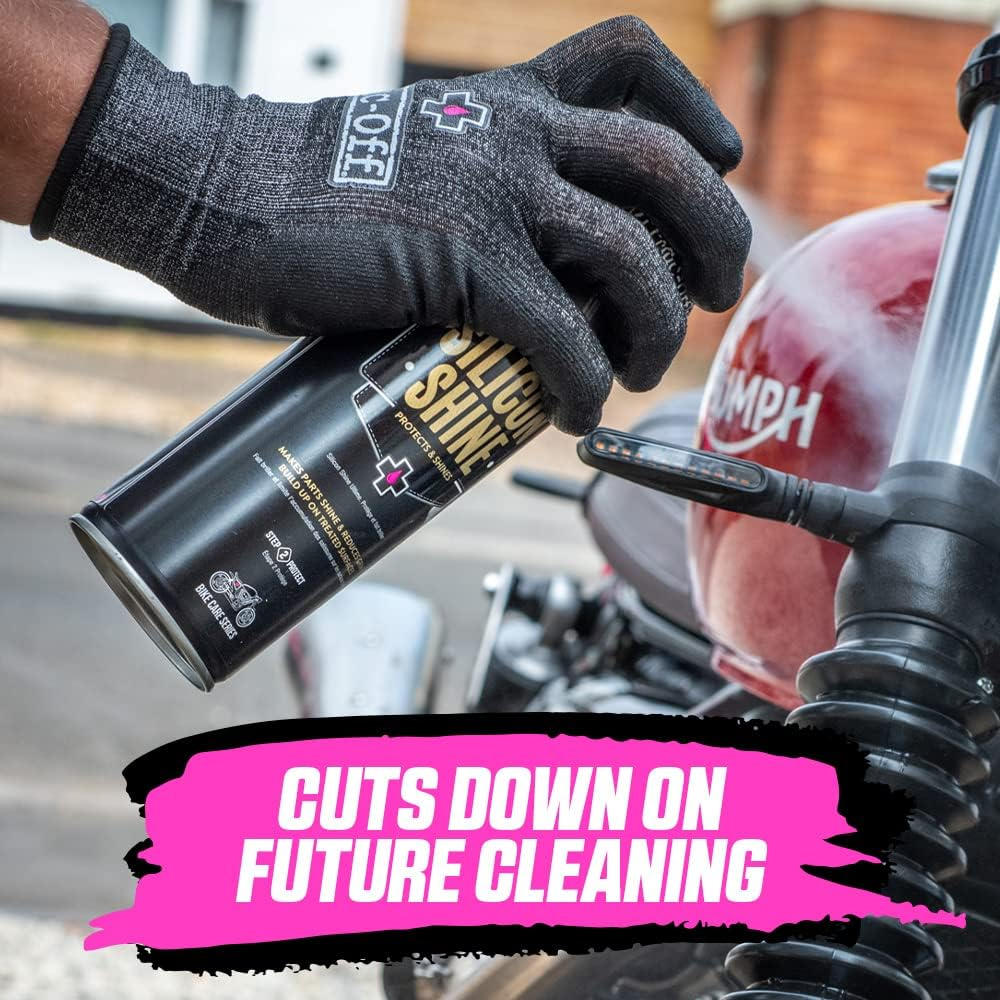 Muc-Off Motorcycle Bicycle Silicone Shine Spray 500 Ml image number 4