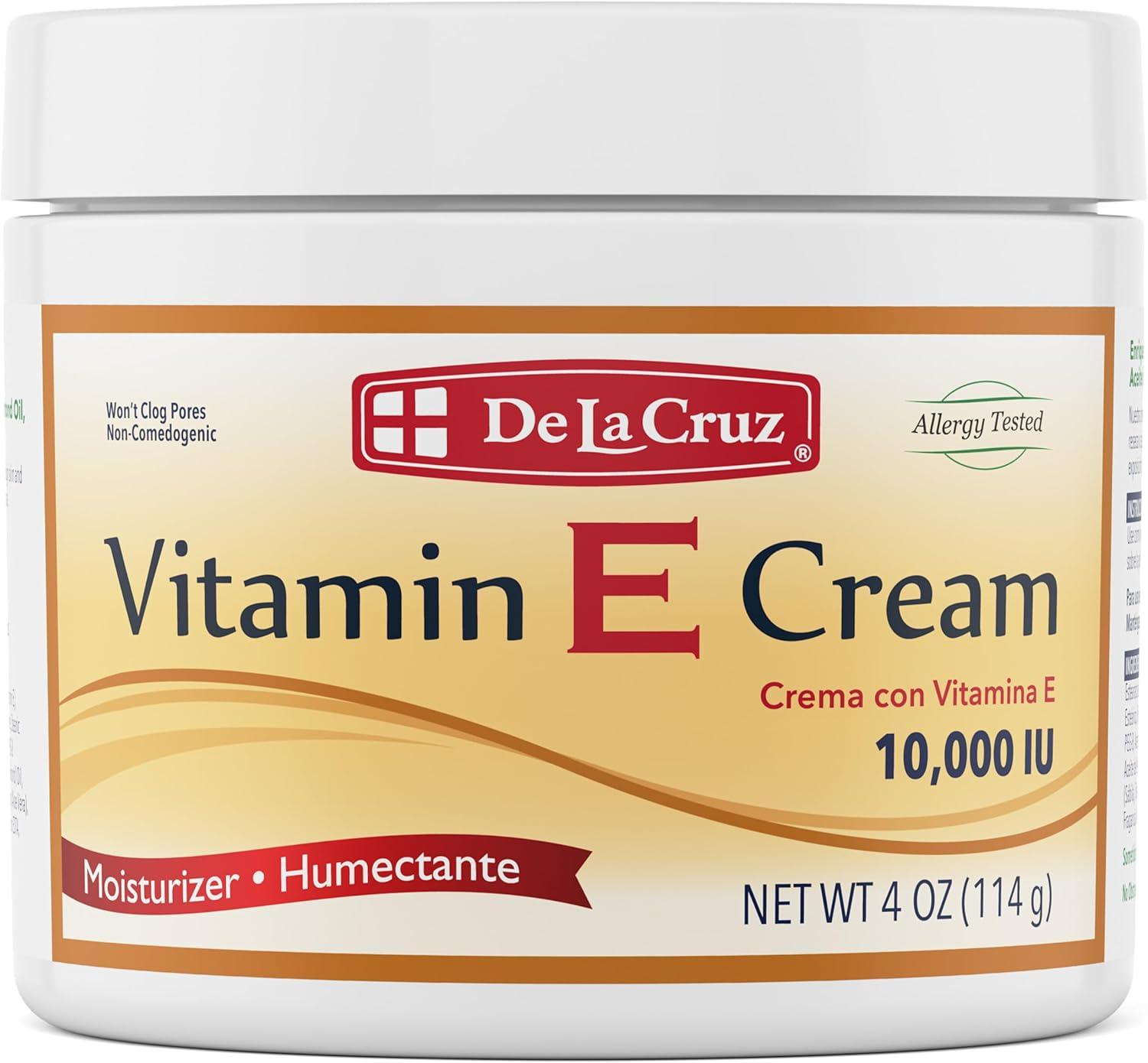 De La Cruz Vitamin E Cream, 4 Ounce image number 4