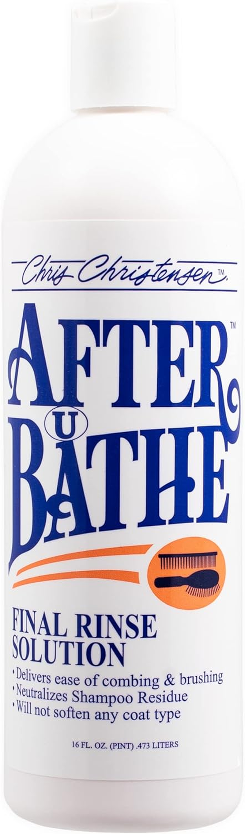 Chris Christensen after U Bathe Conditioner