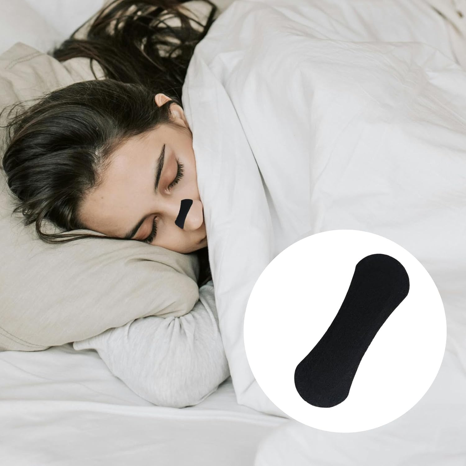 30 Pcs Nose Strips - Extra Strength Nasal Strips for Snoring & Breathing - Anti-Snoring Nose Strips for Sleeping & Exercise, Premium Nasal Breathing Aid image number 4